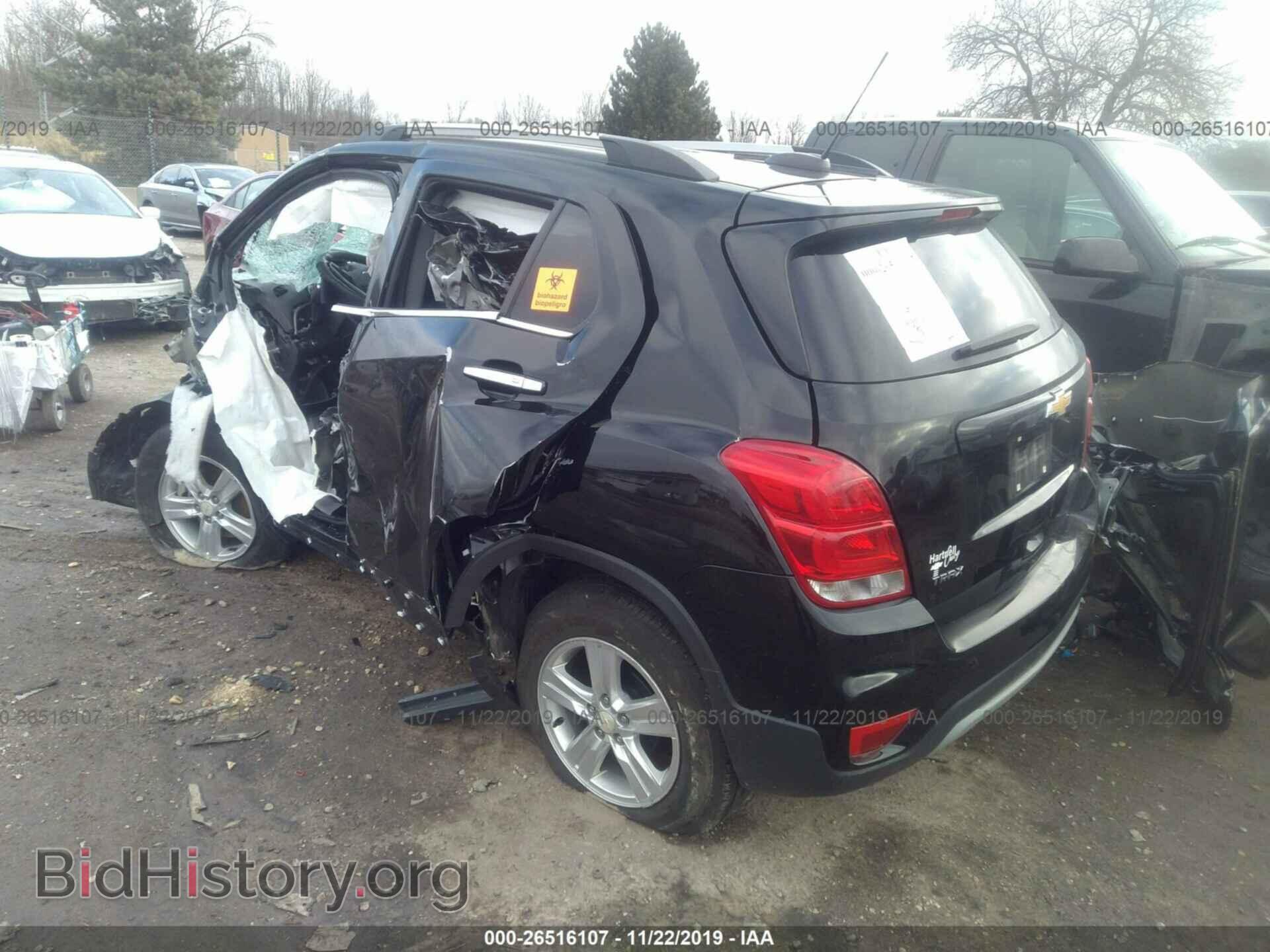 2018 CHEVROLET TRAX - VIN: 3GNCJLSB1JL167280 - Фото 3