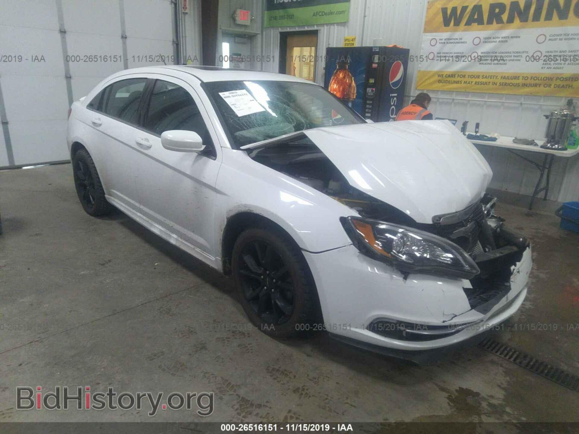 Фотография 1C3CCBCGXEN190932 - CHRYSLER 200 2014