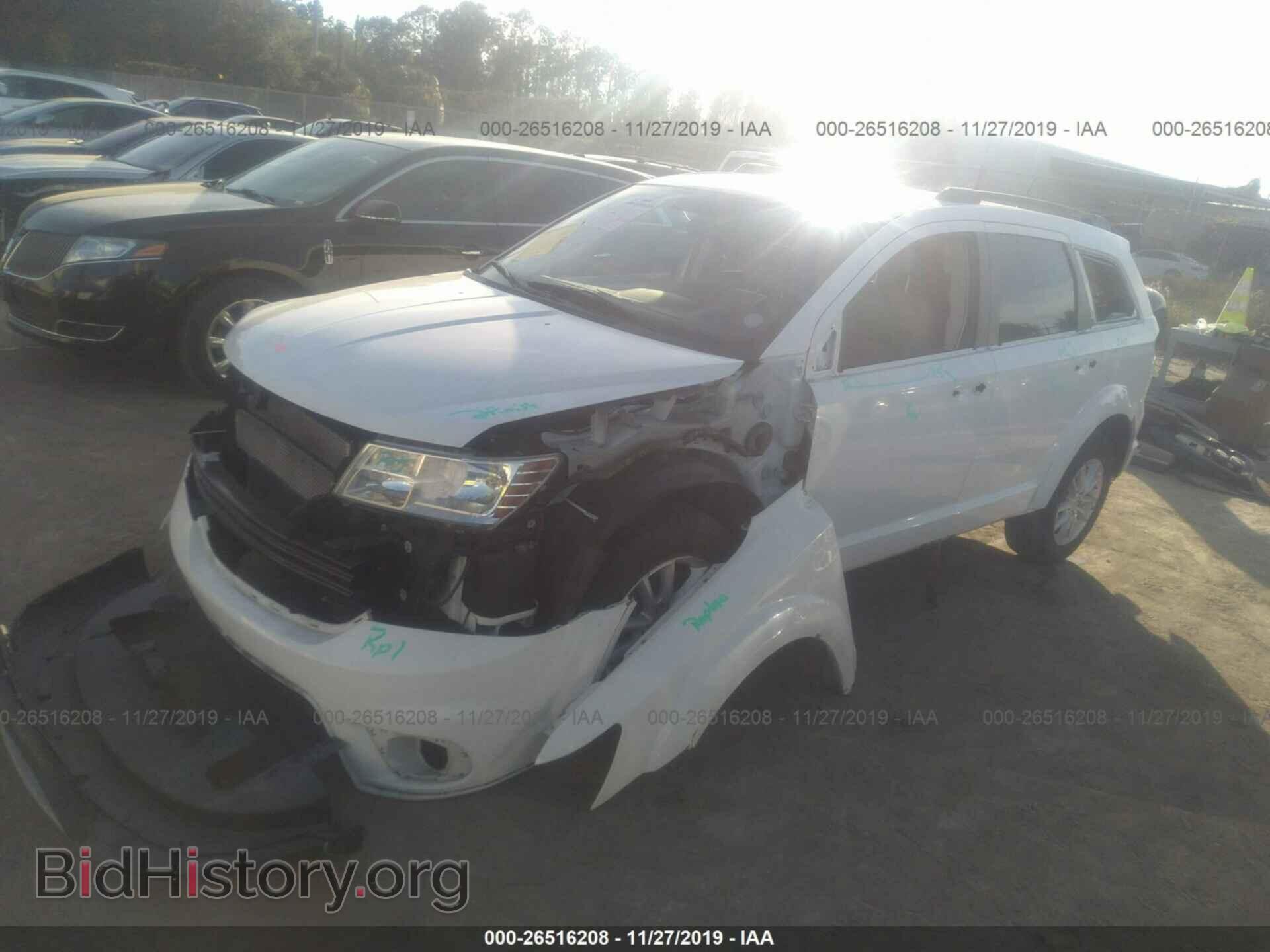 2016 DODGE JOURNEY - VIN: 3C4PDCBG9GT206168 - Фото 2