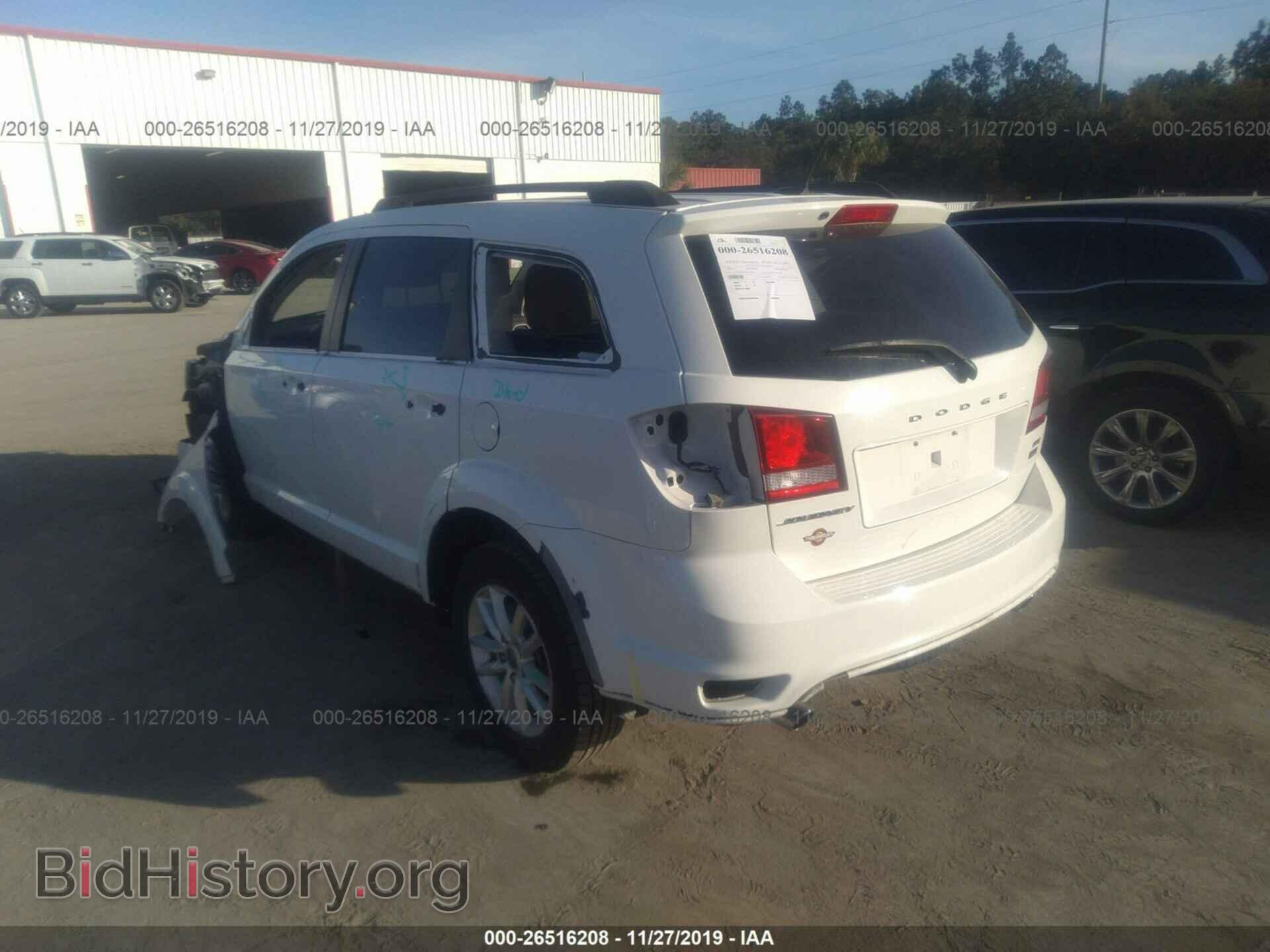 2016 DODGE JOURNEY - VIN: 3C4PDCBG9GT206168 - Фото 3