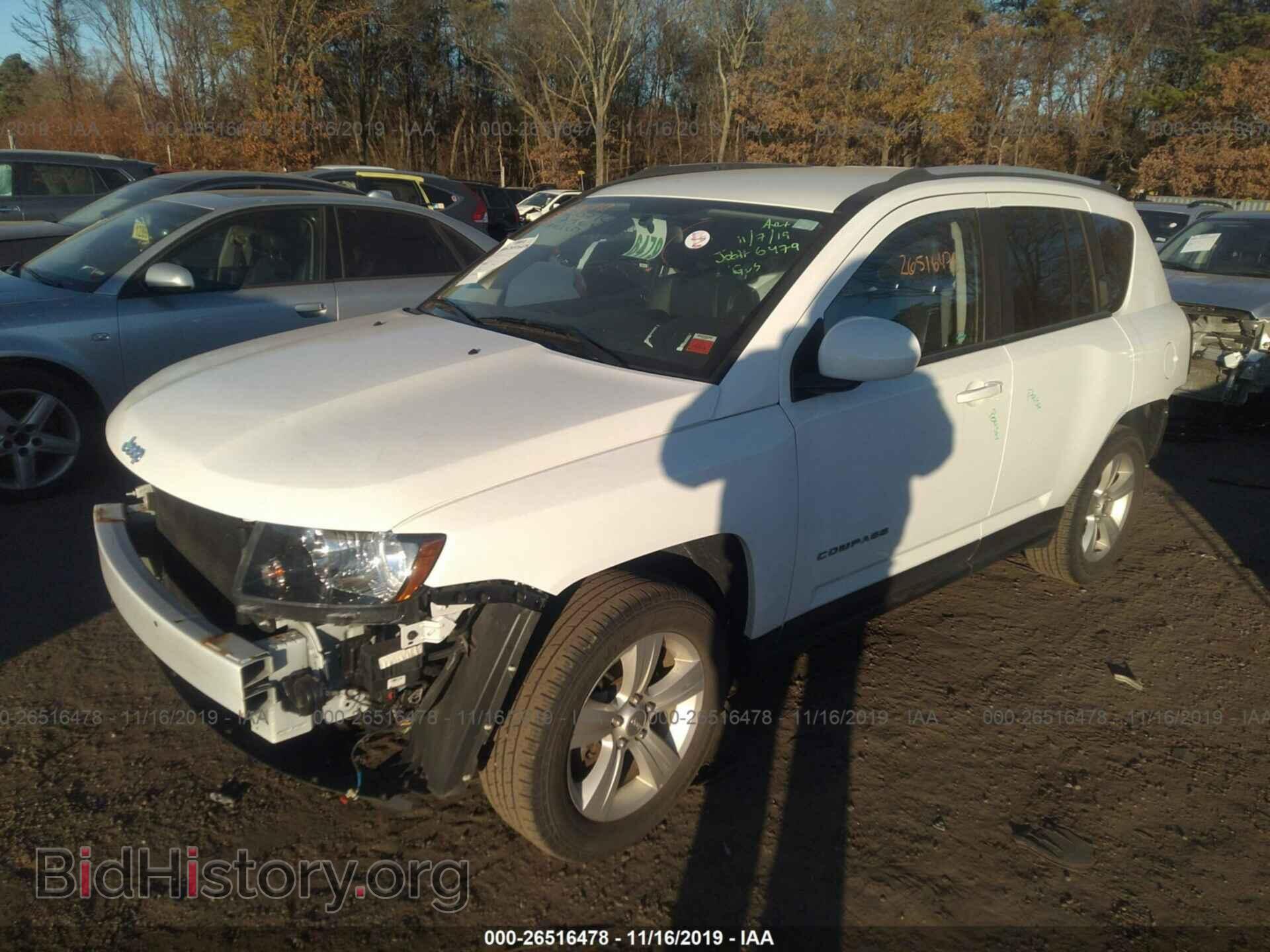 2017 JEEP COMPASS - VIN: 1C4NJDEB2HD106975 - Фото 2