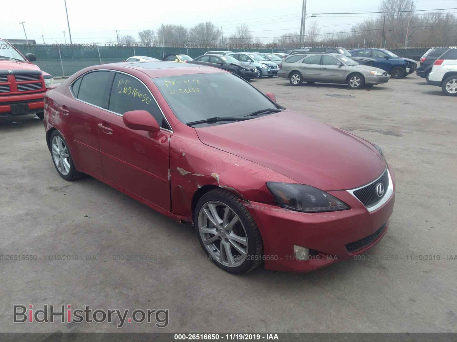 Photo JTHBE262272011707 - LEXUS IS 2007