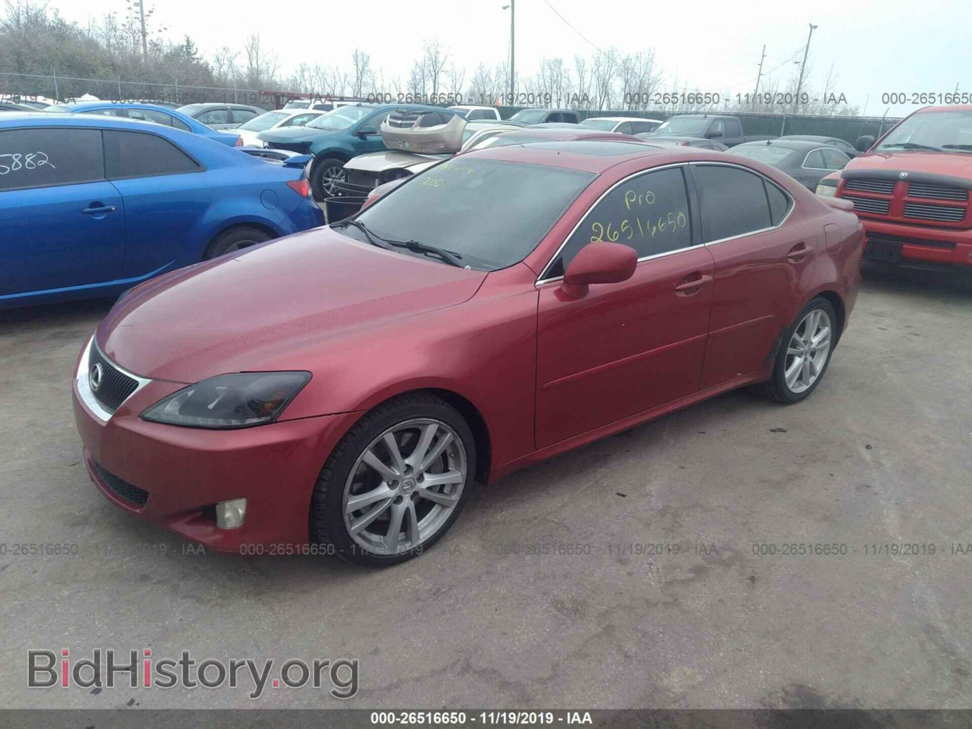 2007 LEXUS IS - VIN: JTHBE262272011707 - Photo 2