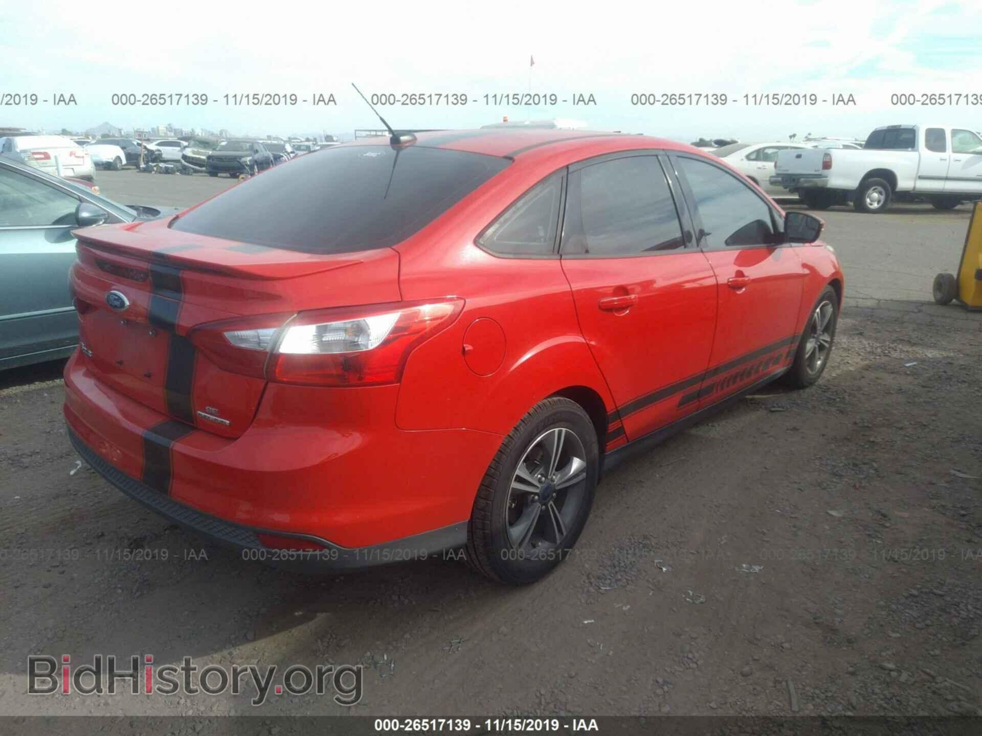 2014 FORD FOCUS - VIN: 1FADP3F22EL372703 - Фото 4