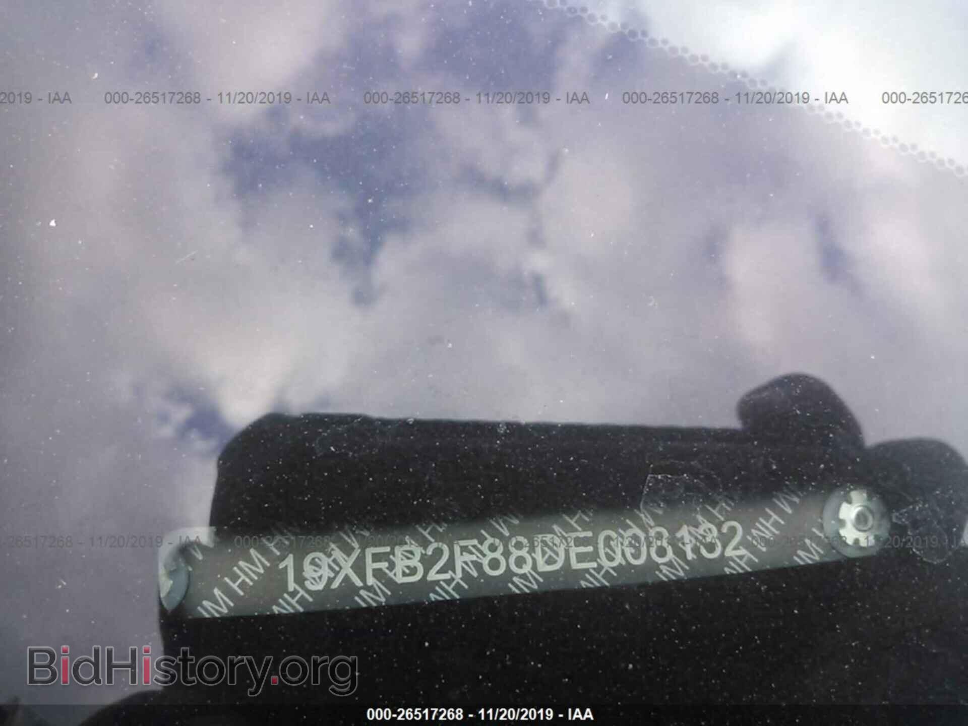 2013 HONDA CIVIC - VIN: 19XFB2F88DE008132 - Фото 9