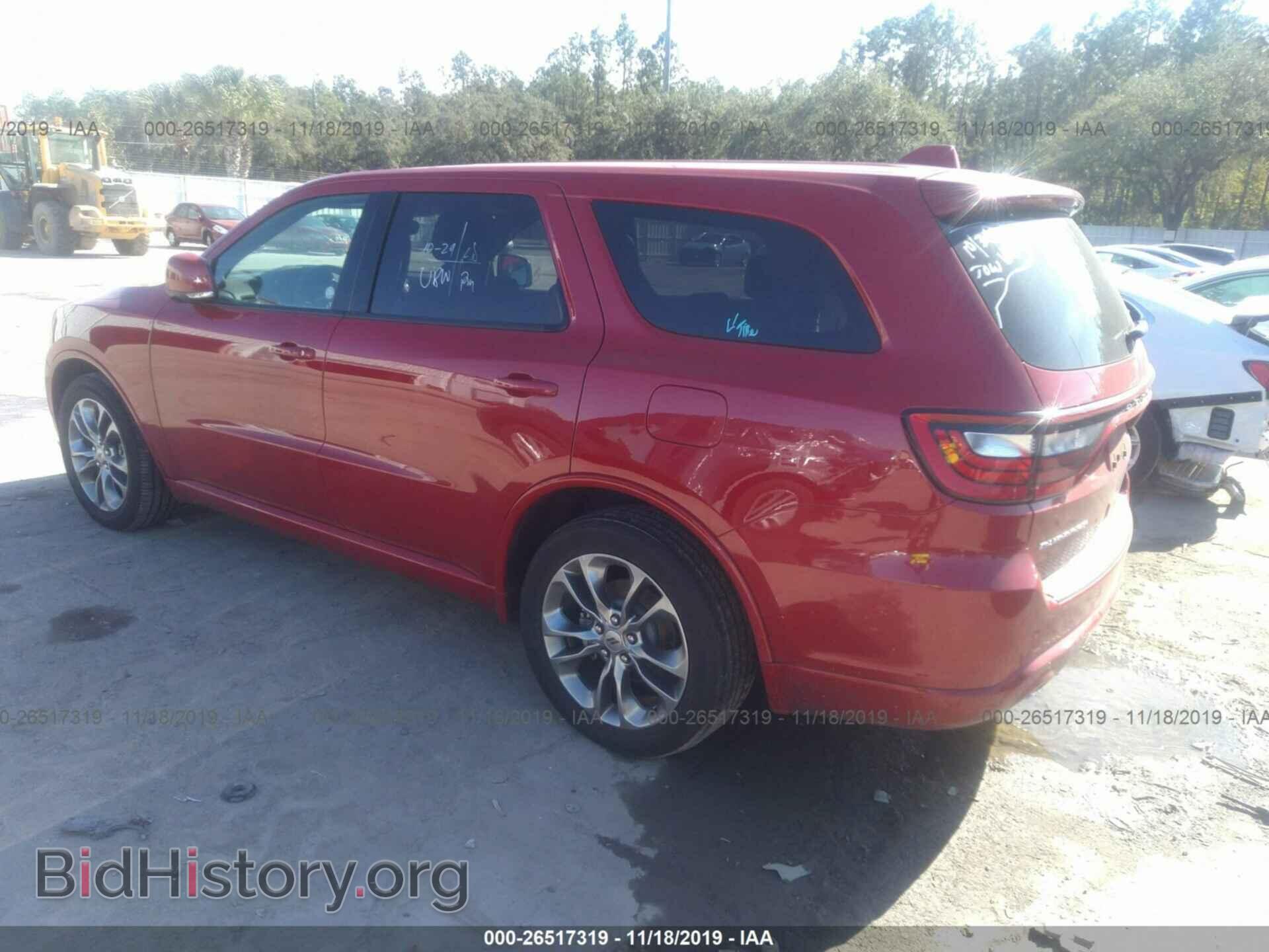 2019 DODGE DURANGO - VIN: 1C4RDHDG9KC650402 - Фото 3