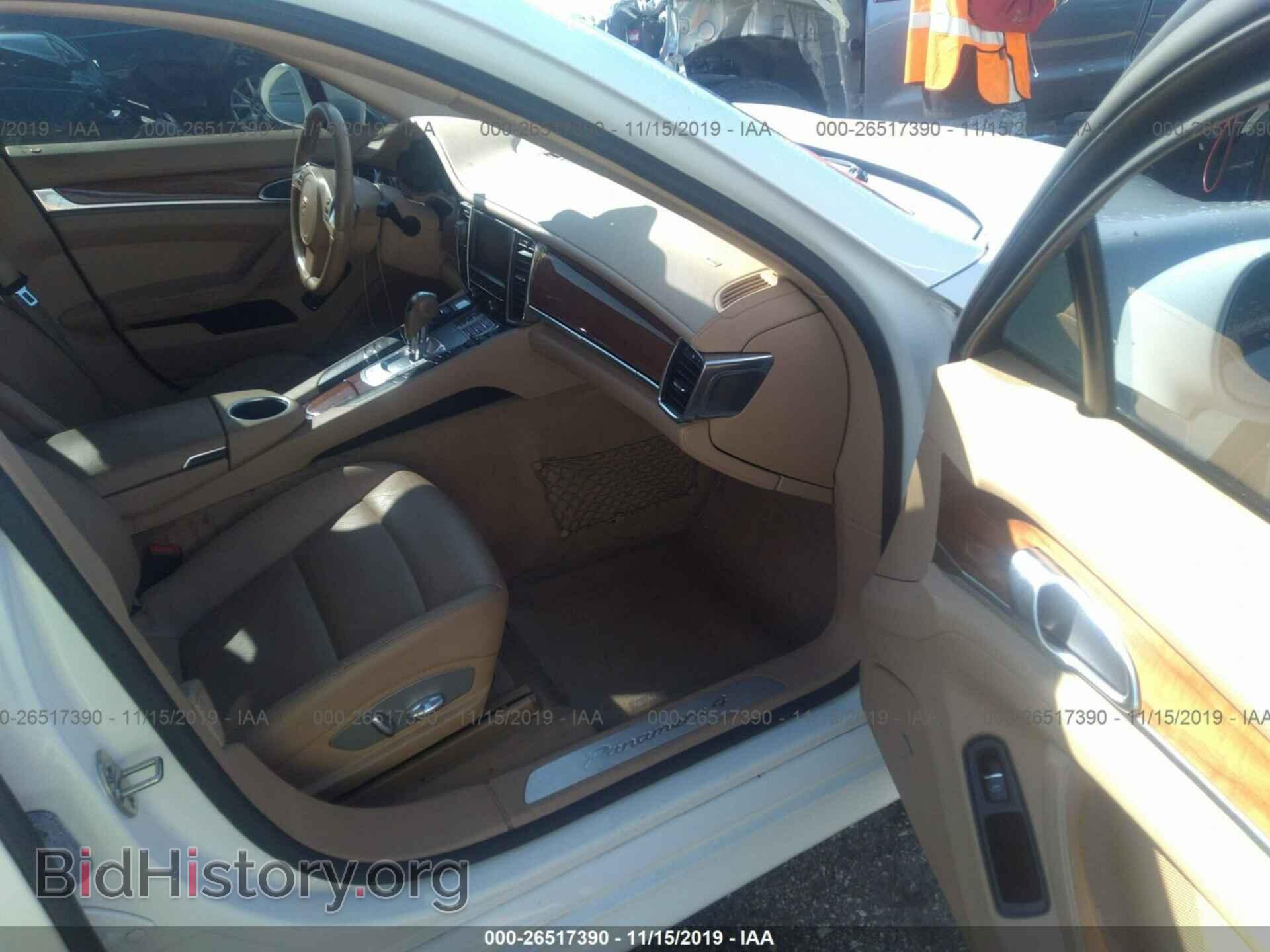2012 PORSCHE PANAMERA - VIN: WP0AA2A7XCL072819 - Фото 5