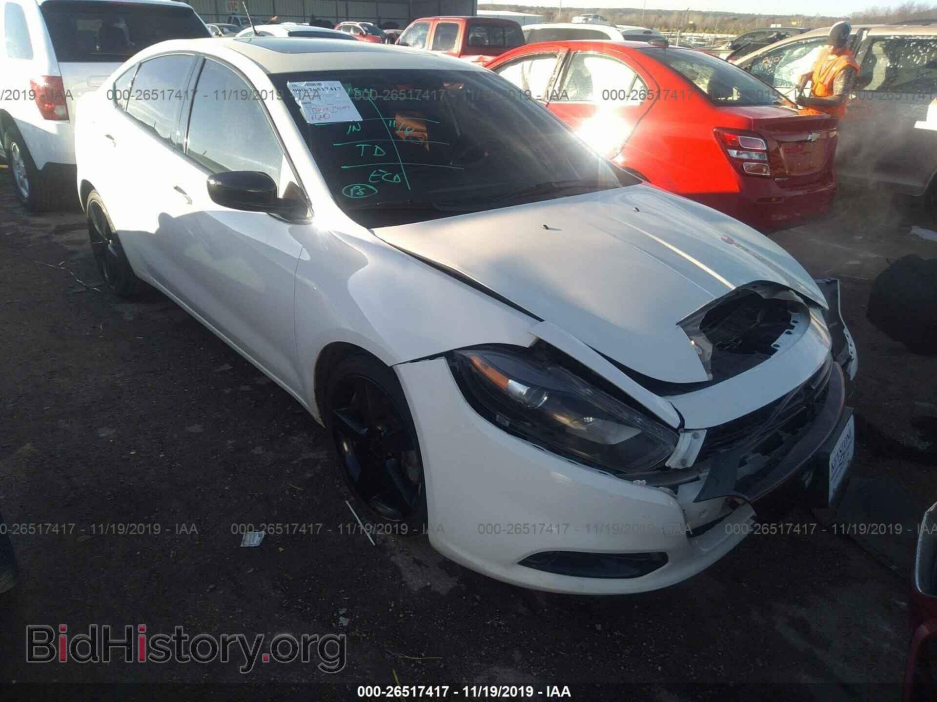 Photo 1C3CDFBB1FD165306 - DODGE DART 2015