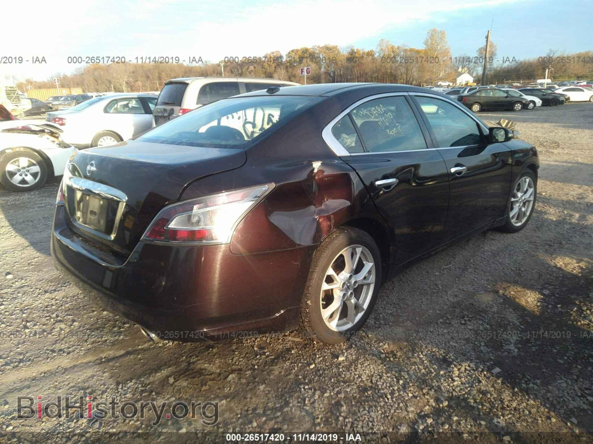 2014 NISSAN MAXIMA - VIN: 1N4AA5AP4EC432984 - Фото 4