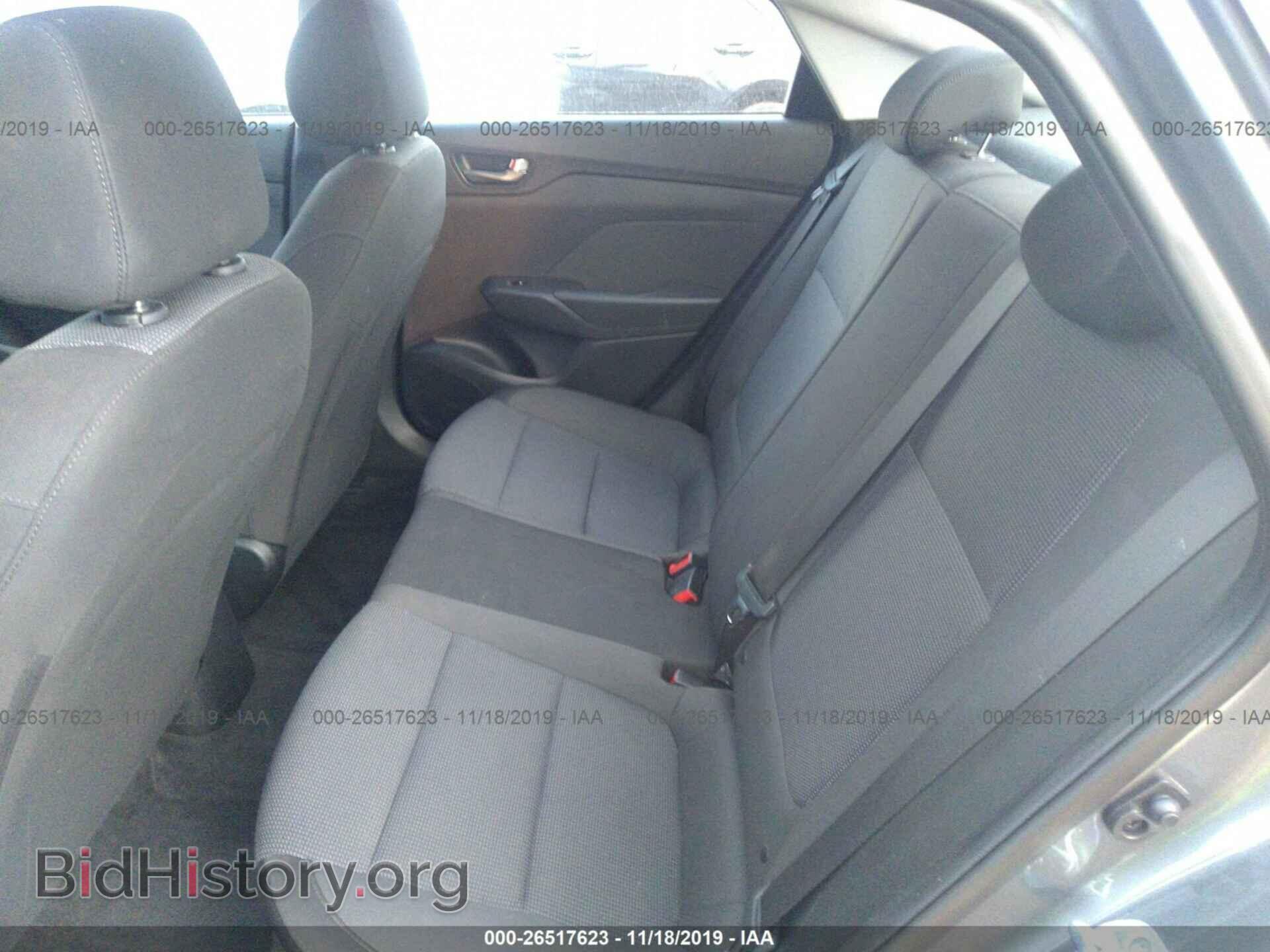 2019 HYUNDAI ACCENT - VIN: 3KPC24A31KE065618 - Фото 8
