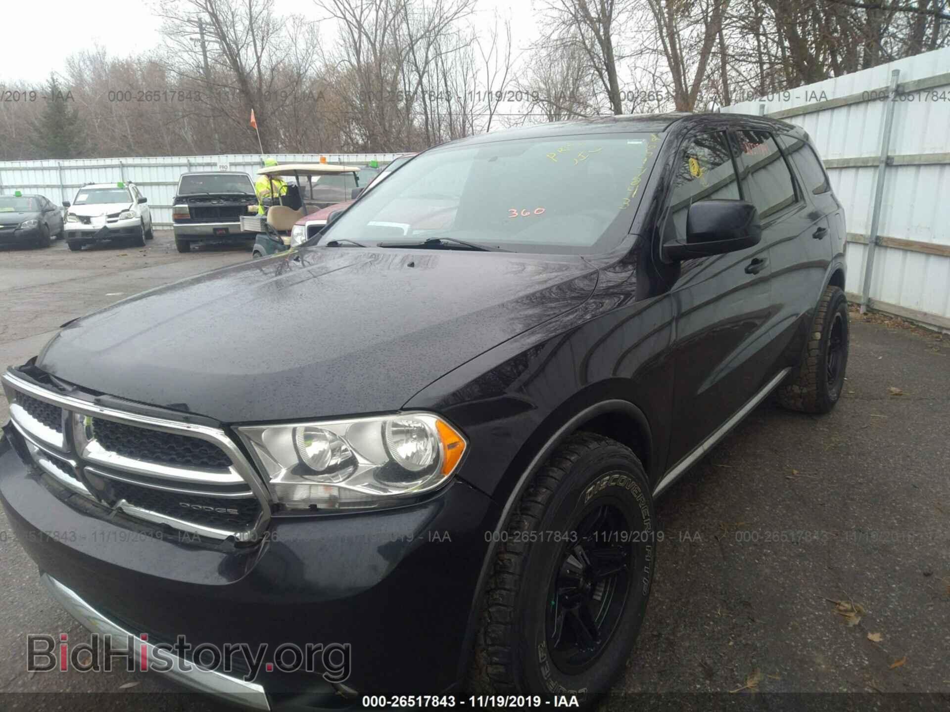 2011 DODGE DURANGO - VIN: 1D4RE2GG3BC651893 - Фото 2