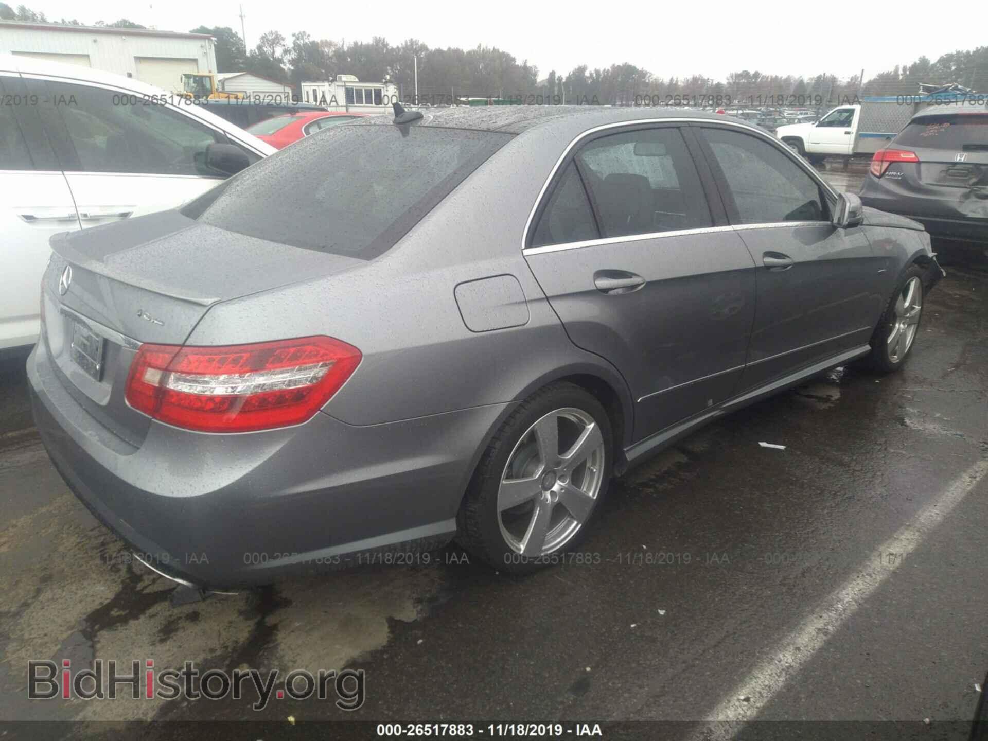 2012 MERCEDES-BENZ E - VIN: WDDHF5KB1CA524050 - Фото 4