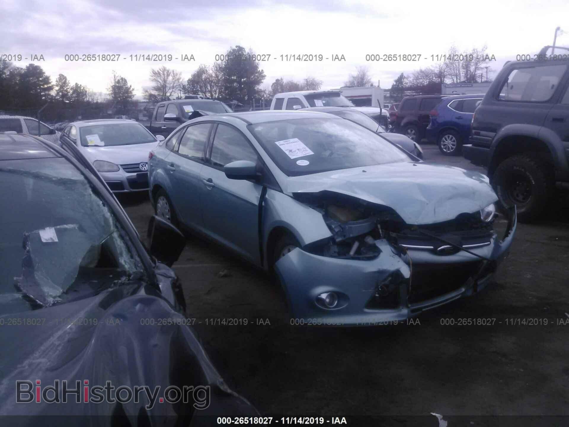 Photo 1FAHP3F2XCL420544 - FORD FOCUS 2012
