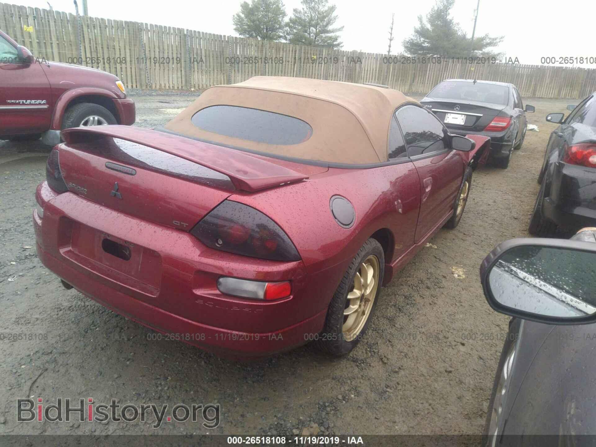 2002 MITSUBISHI ECLIPSE - VIN: 4A3AE85H82E068231 - Photo 4