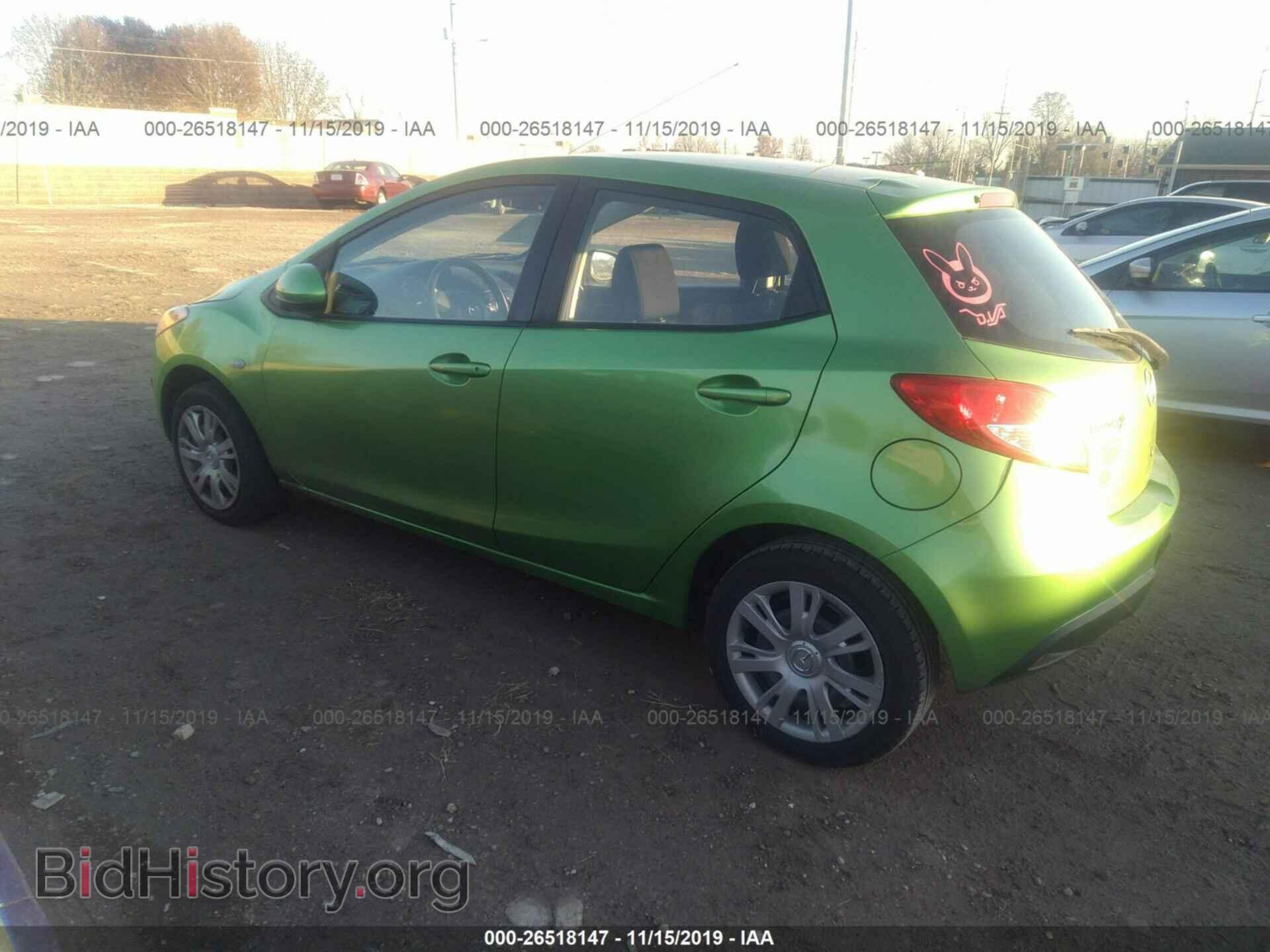 2013 MAZDA MAZDA2 - VIN: JM1DE1KY4D0166670 - Фото 3