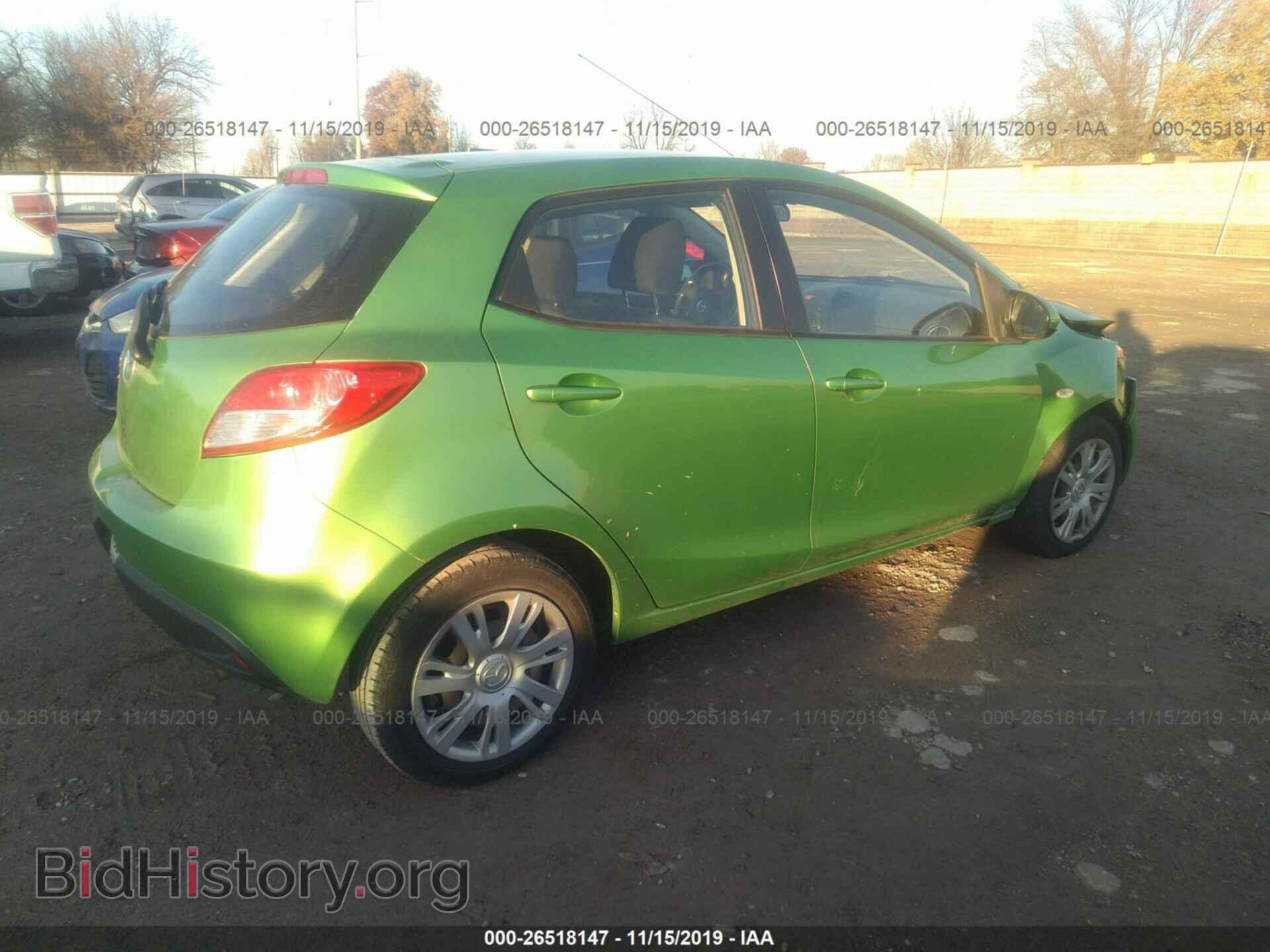 2013 MAZDA MAZDA2 - VIN: JM1DE1KY4D0166670 - Фото 4