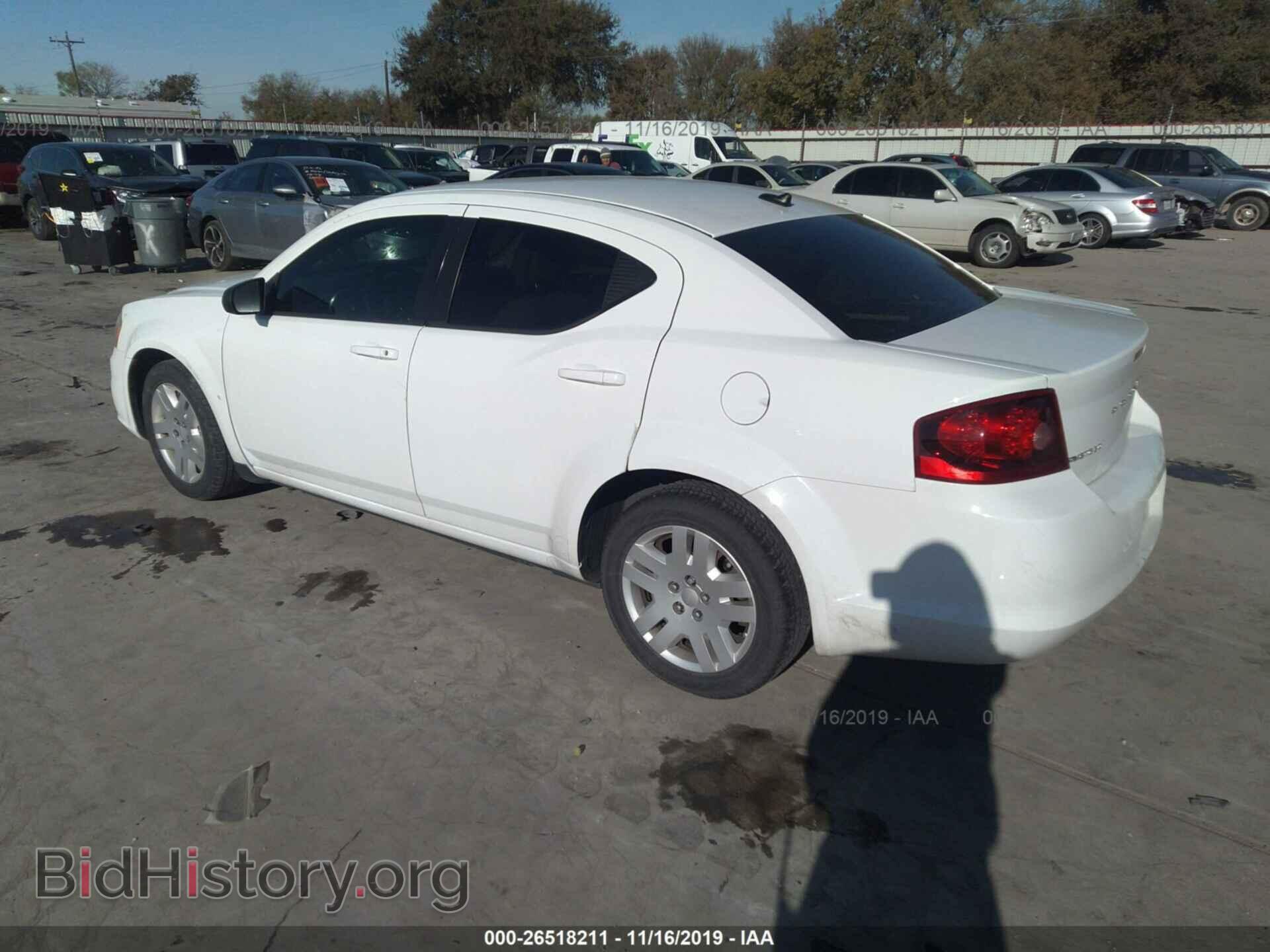 2012 DODGE AVENGER - VIN: 1C3CDZAB5CN232921 - Фото 3