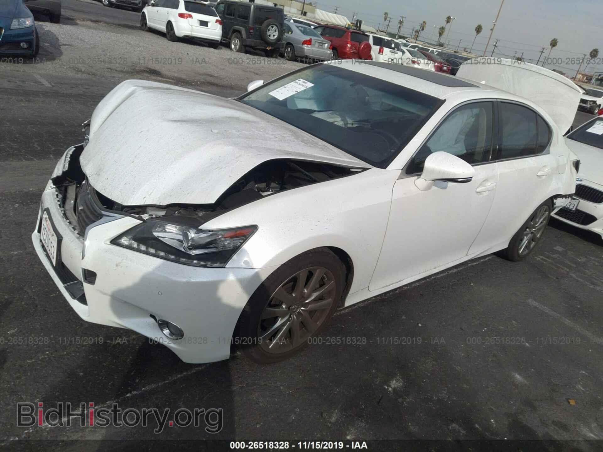 2014 LEXUS GS - VIN: JTHBE1BL8E5035207 - Фото 2