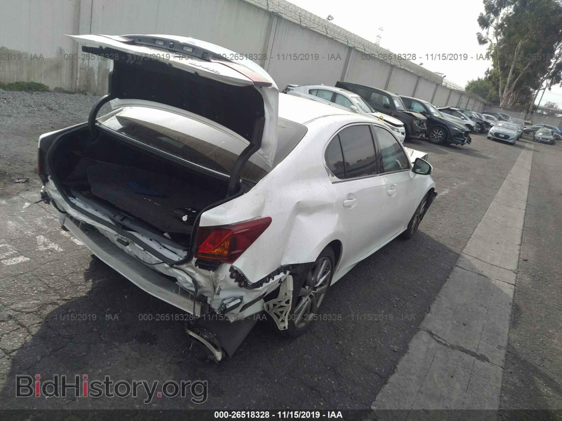 2014 LEXUS GS - VIN: JTHBE1BL8E5035207 - Фото 4