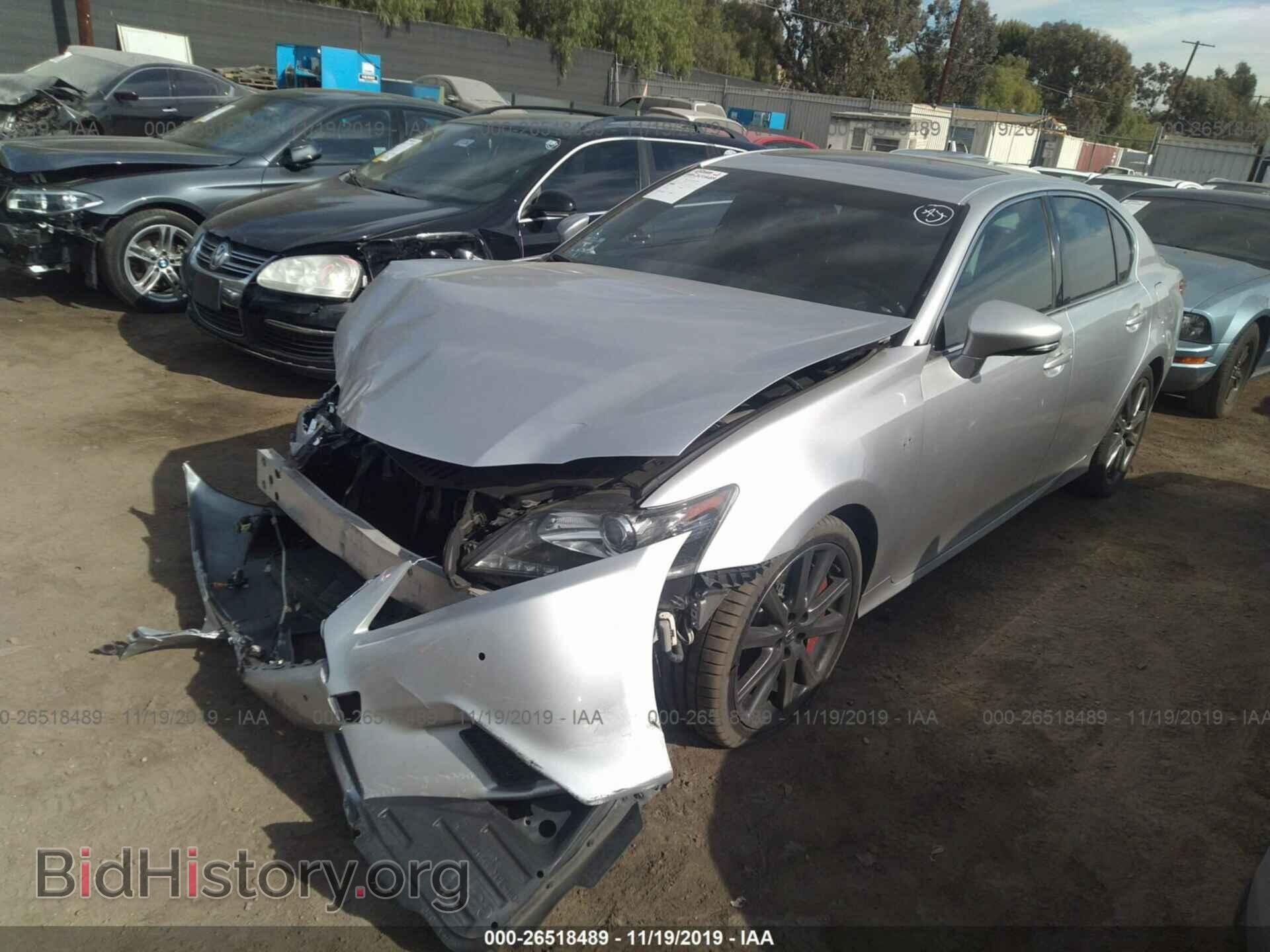 2014 LEXUS GS - VIN: JTHBE1BL0E5040711 - Фото 2