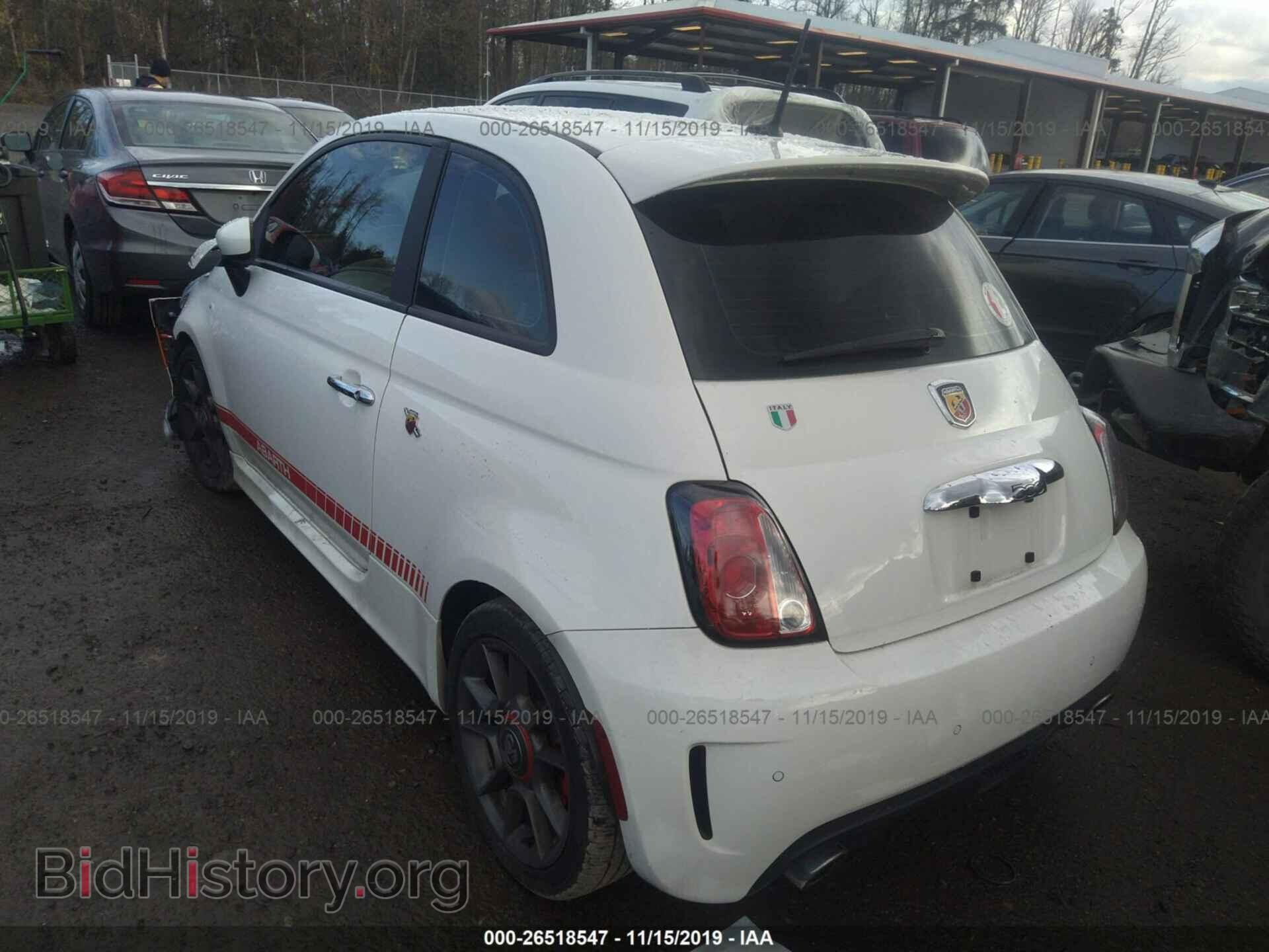 2015 FIAT 500 - VIN: 3C3CFFFH0FT500977 - Фото 3