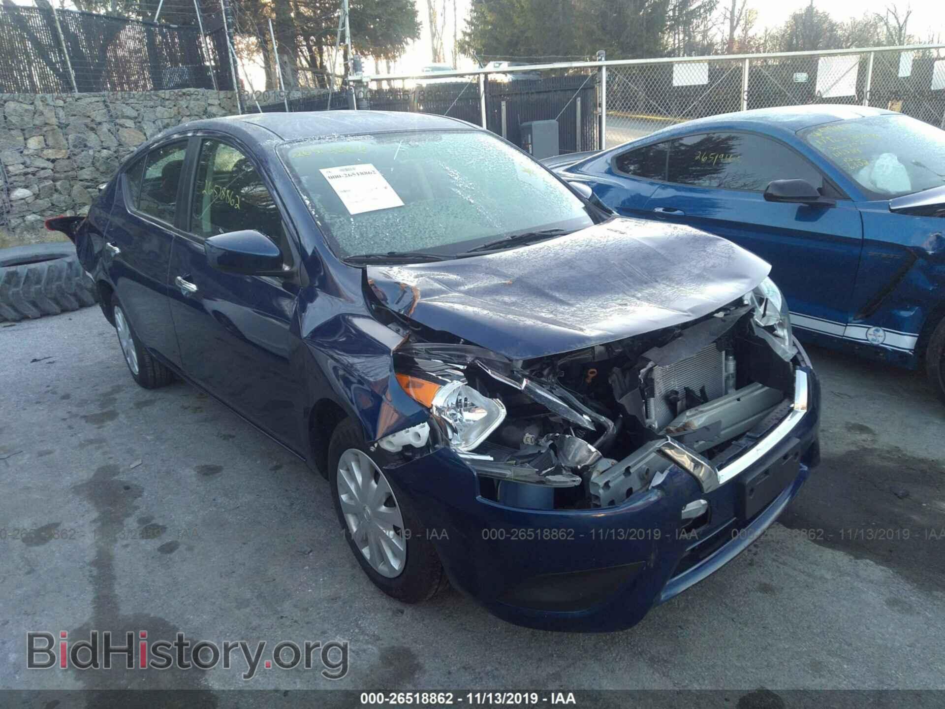 Фотография 3N1CN7AP3KL862222 - NISSAN VERSA 2019