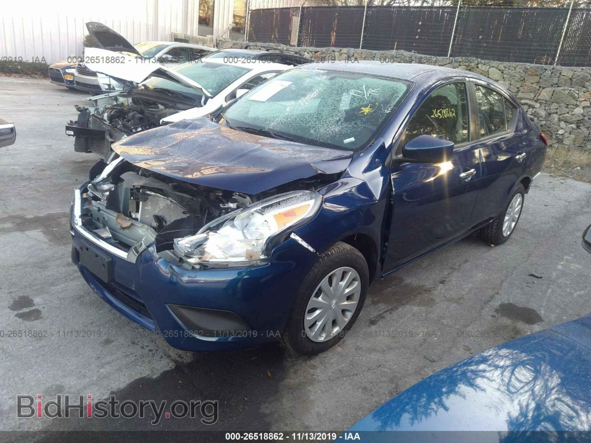 2019 NISSAN VERSA - VIN: 3N1CN7AP3KL862222 - Photo 2