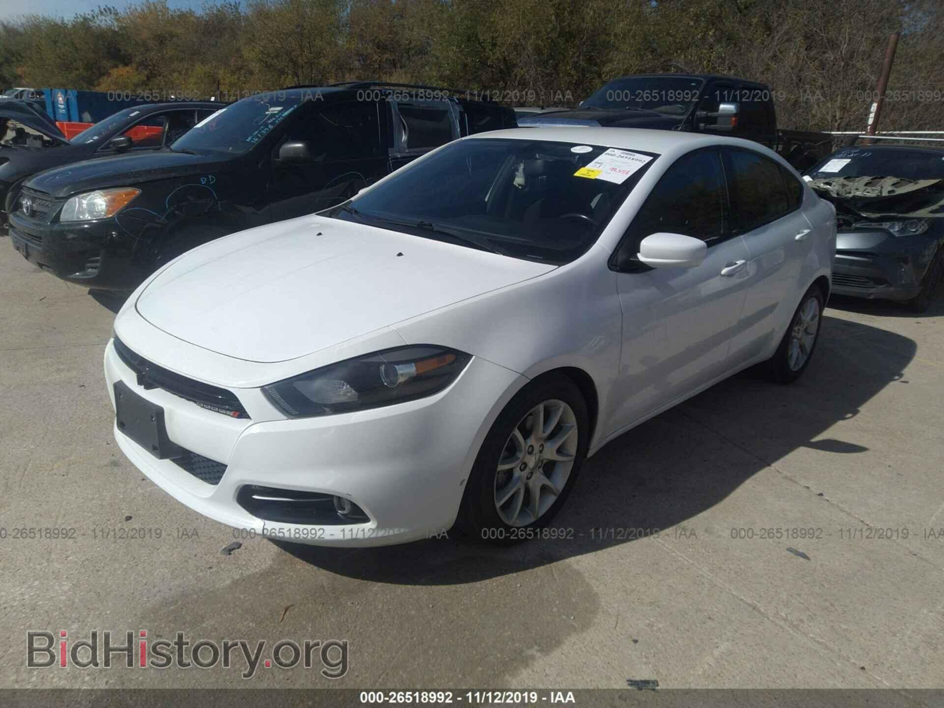 2013 DODGE DART - VIN: 1C3CDFBA7DD345409 - Фото 2