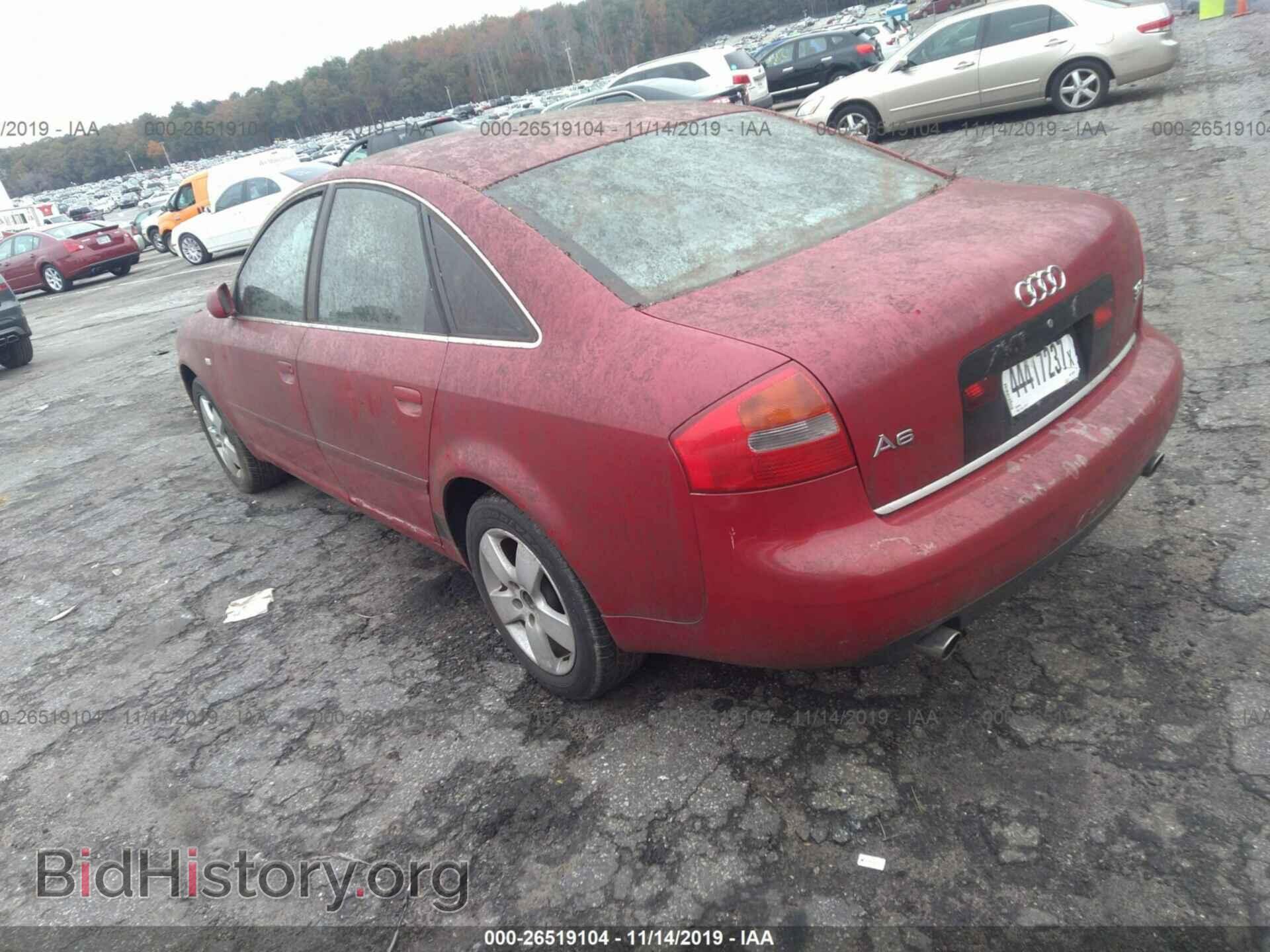 2002 AUDI A6 - VIN: WAULT64B12N095495 - Фото 3