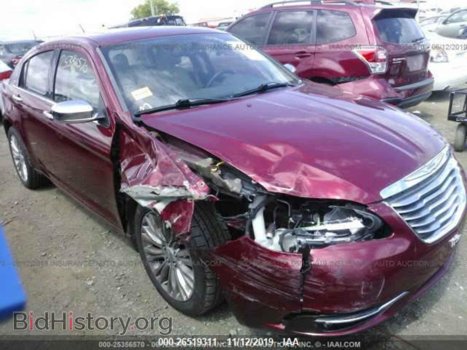 Фотография 1C3BC2FB8BN581536 - Chrysler 200 2011
