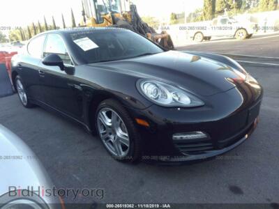 2012 Porsche PANAMERA S Hybrid, черный — VIN WP0AD2A70CL045197, IAAI