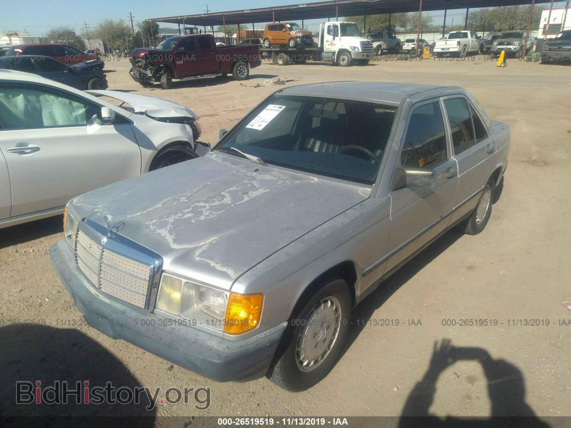 1984 MERCEDES-BENZ 190 - VIN: WDBDA24A0EF032608 - Фото 2