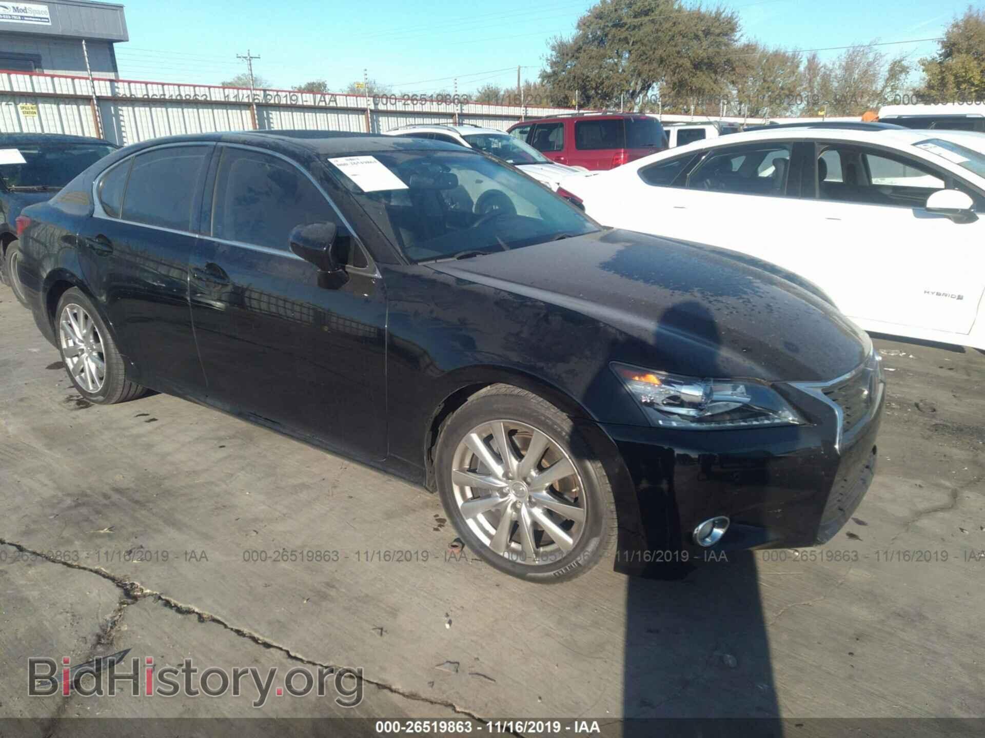 Фотография JTHBE1BL8D5024027 - LEXUS GS 2013