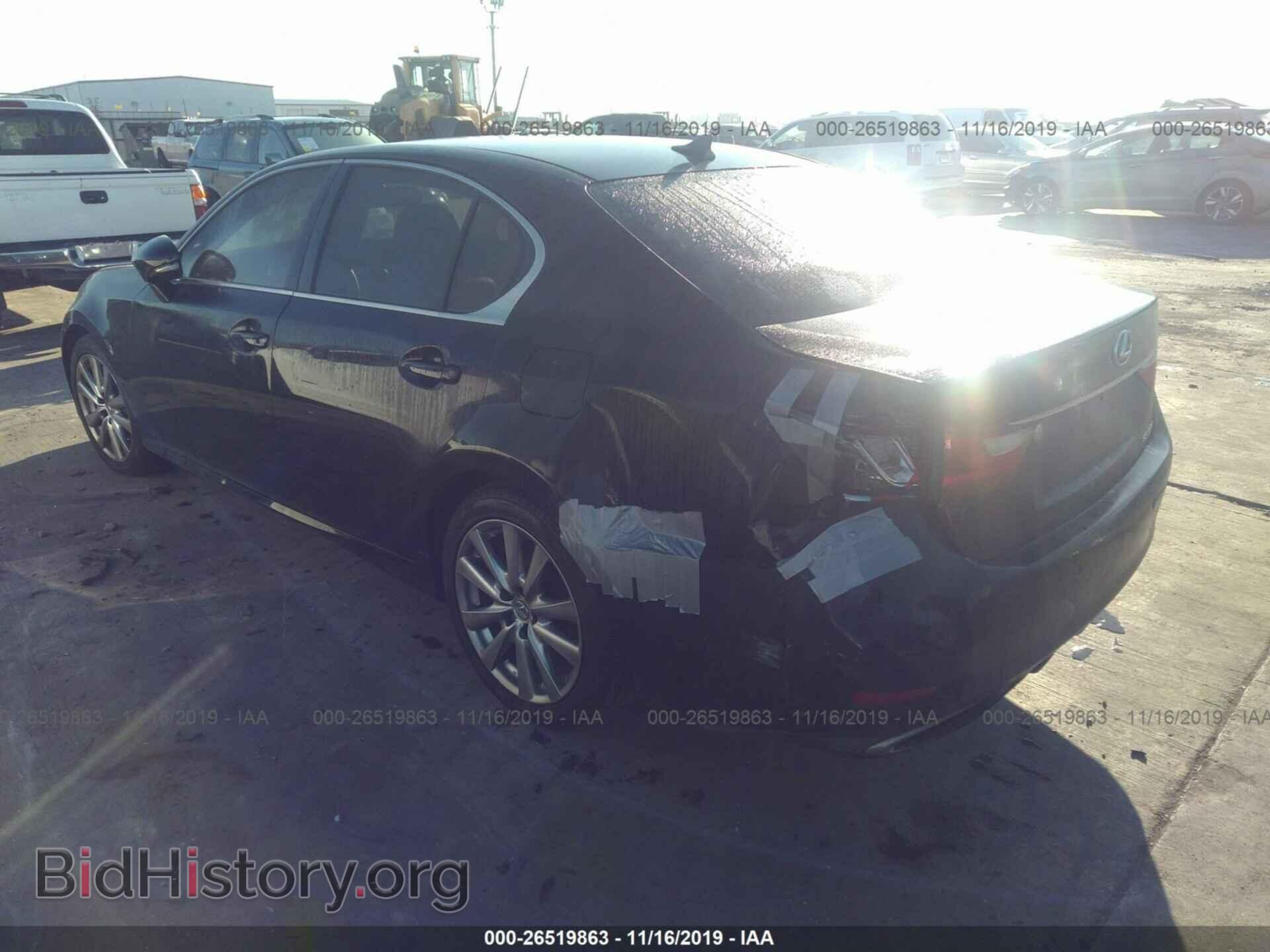 2013 LEXUS GS - VIN: JTHBE1BL8D5024027 - Фото 3
