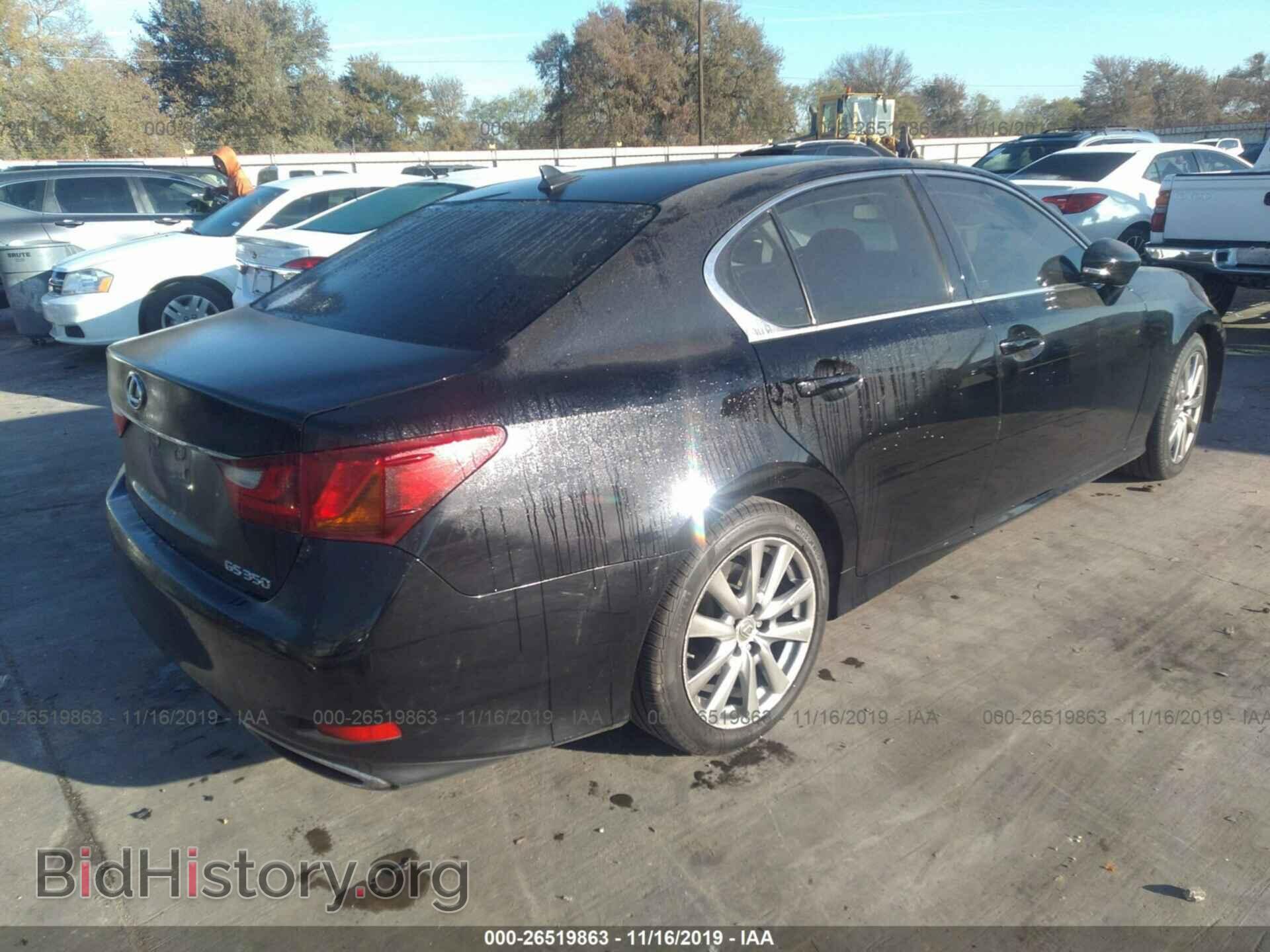 2013 LEXUS GS - VIN: JTHBE1BL8D5024027 - Фото 4