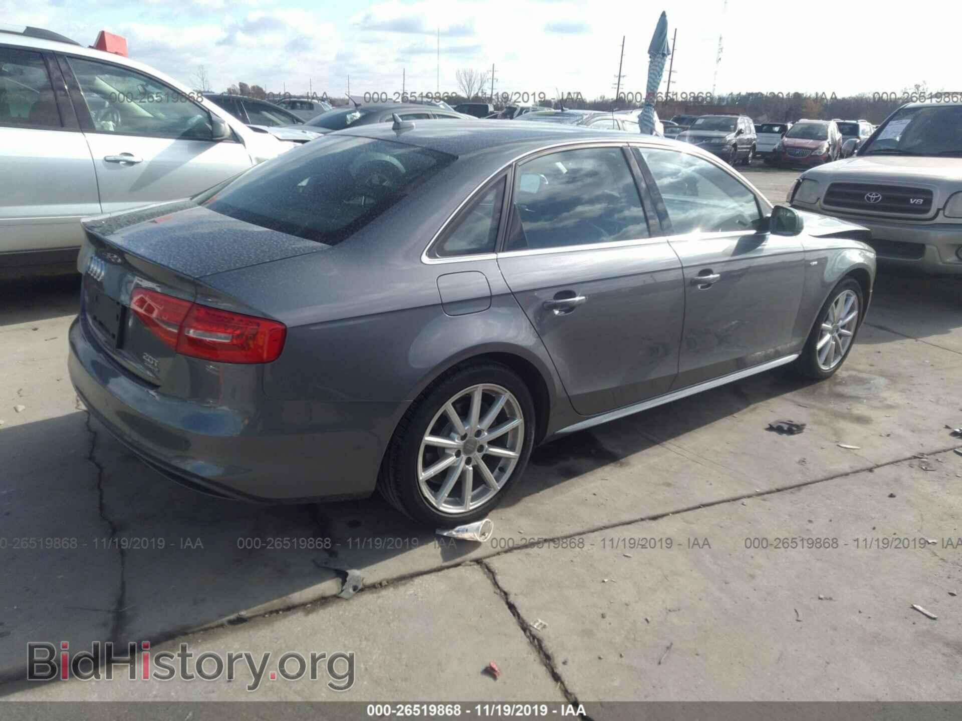 2016 AUDI A4 - VIN: WAUFFAFL7GA009778 - Фото 4