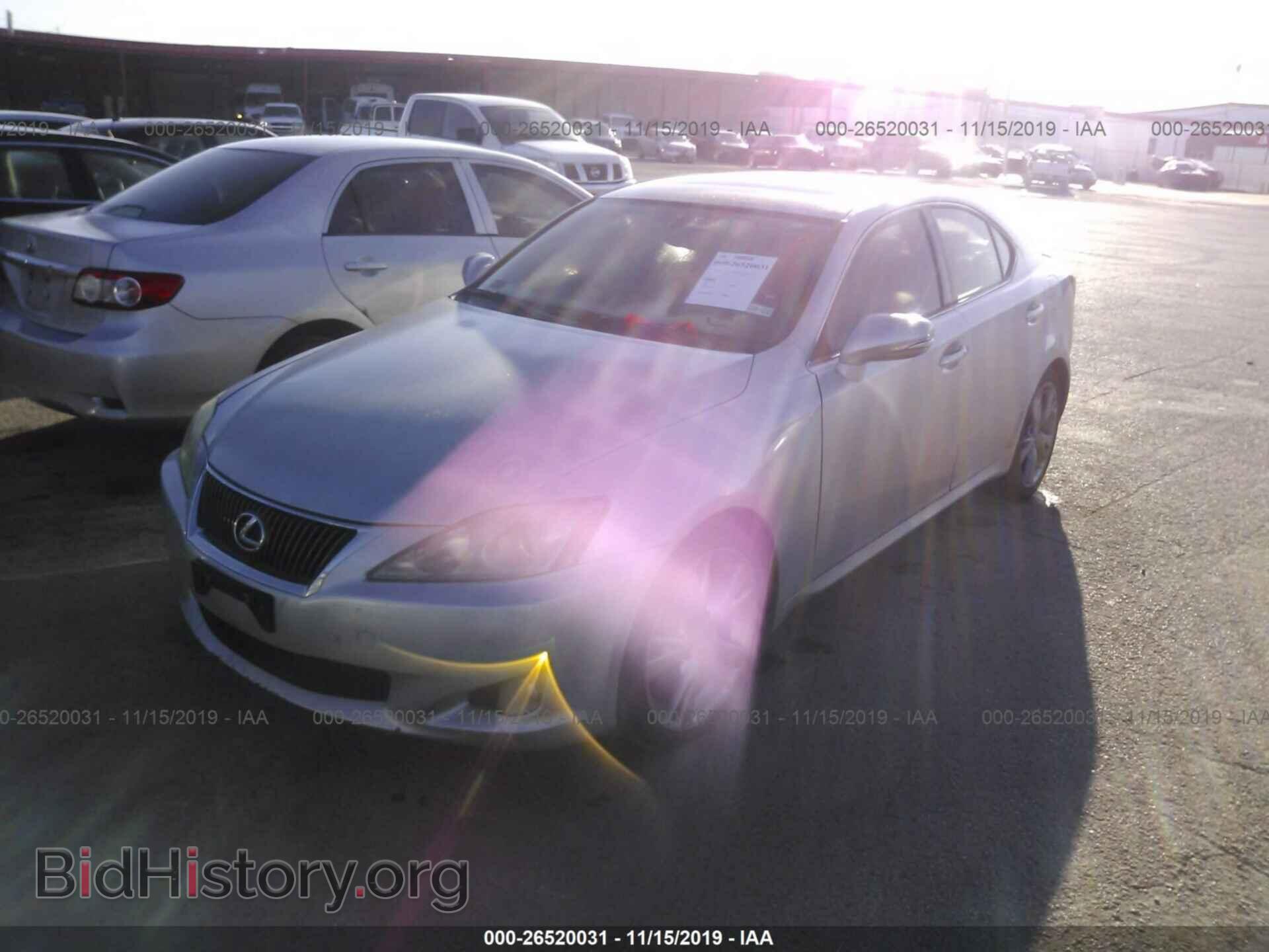 2010 LEXUS IS - VIN: JTHBF5C29A2100104 - Фото 2