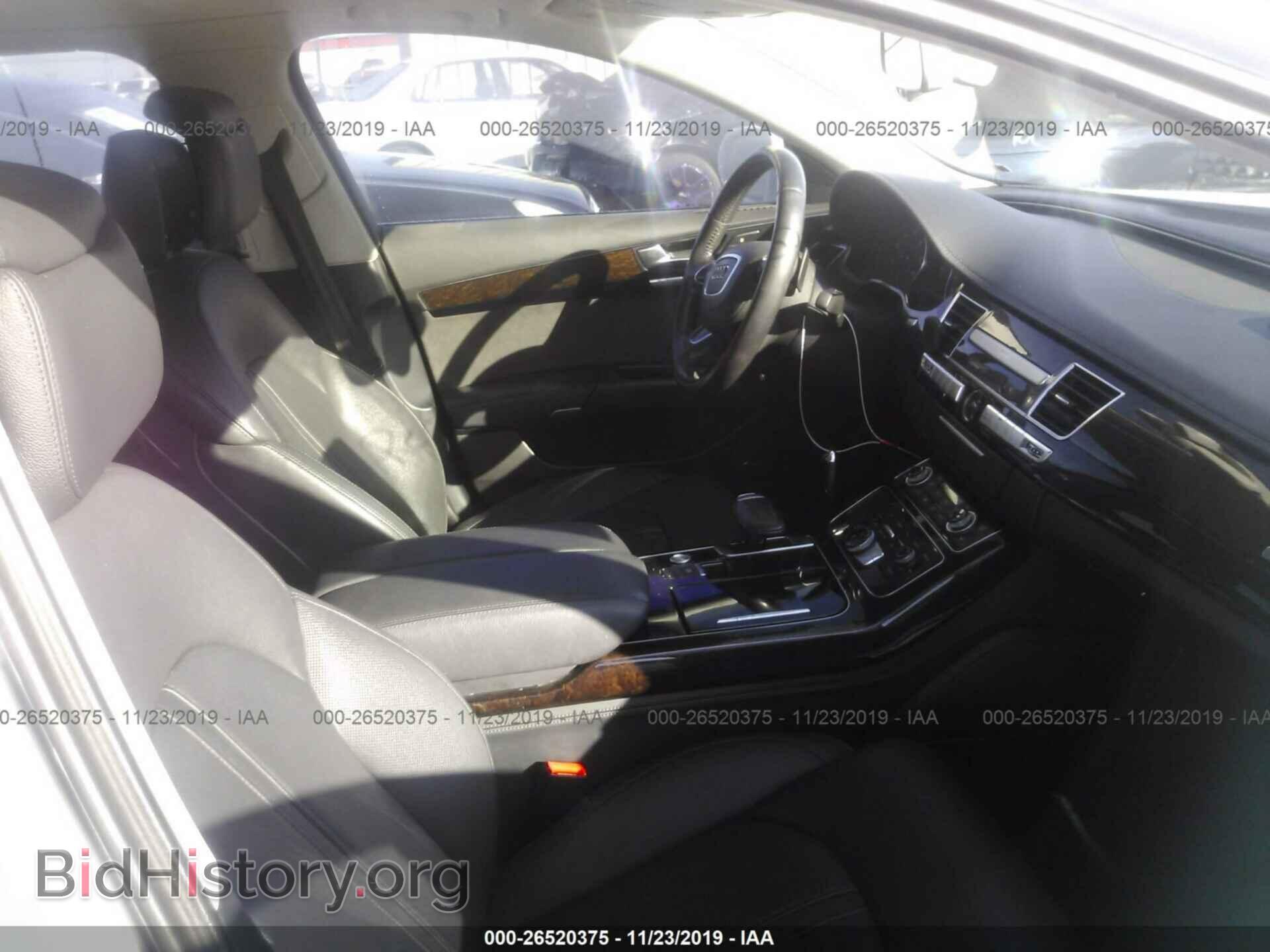 2012 AUDI A8 - VIN: WAURVAFD2CN005083 - Фото 5