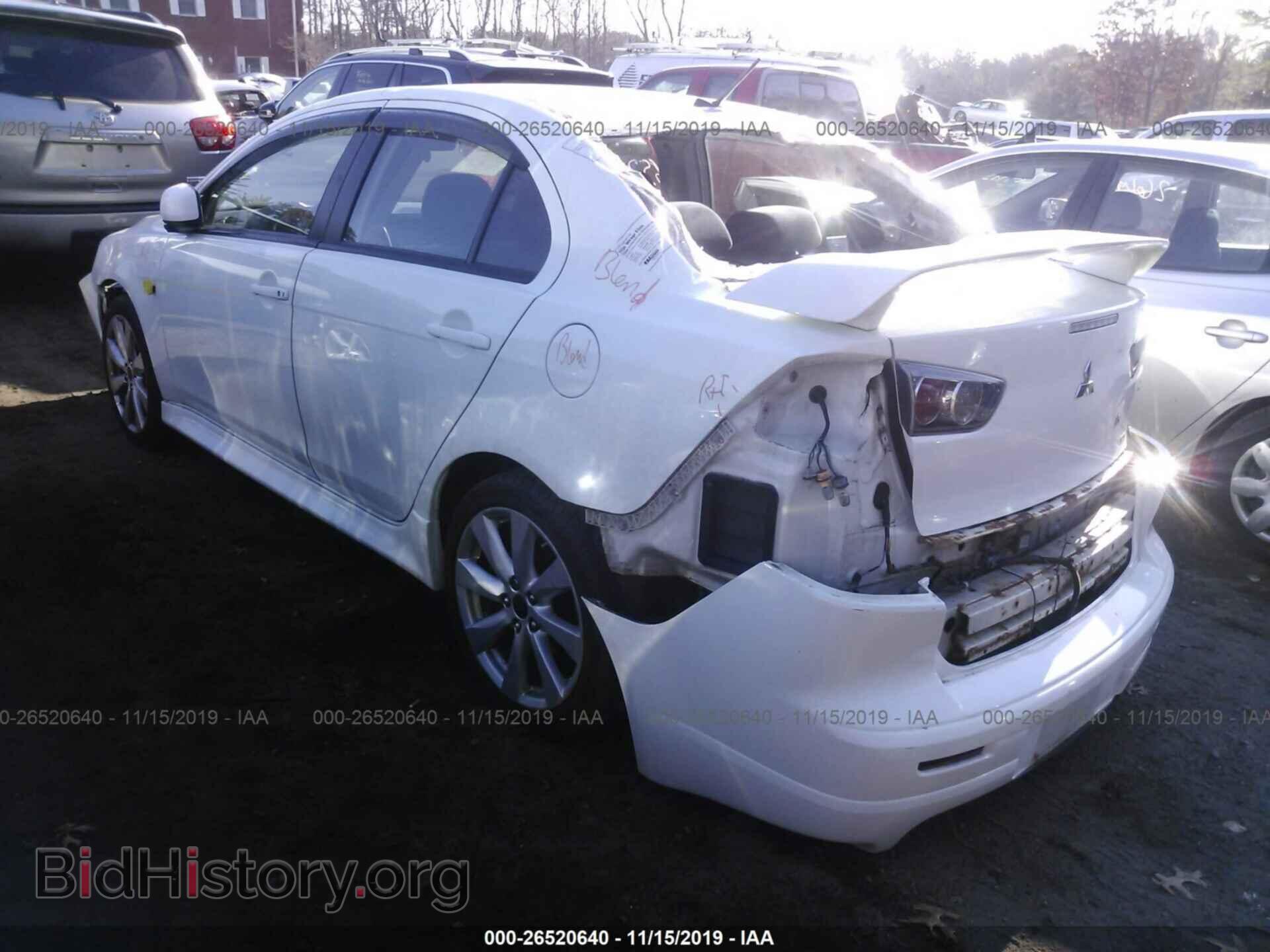 2013 MITSUBISHI LANCER - VIN: JA32V6FV2DU001485 - Фото 3