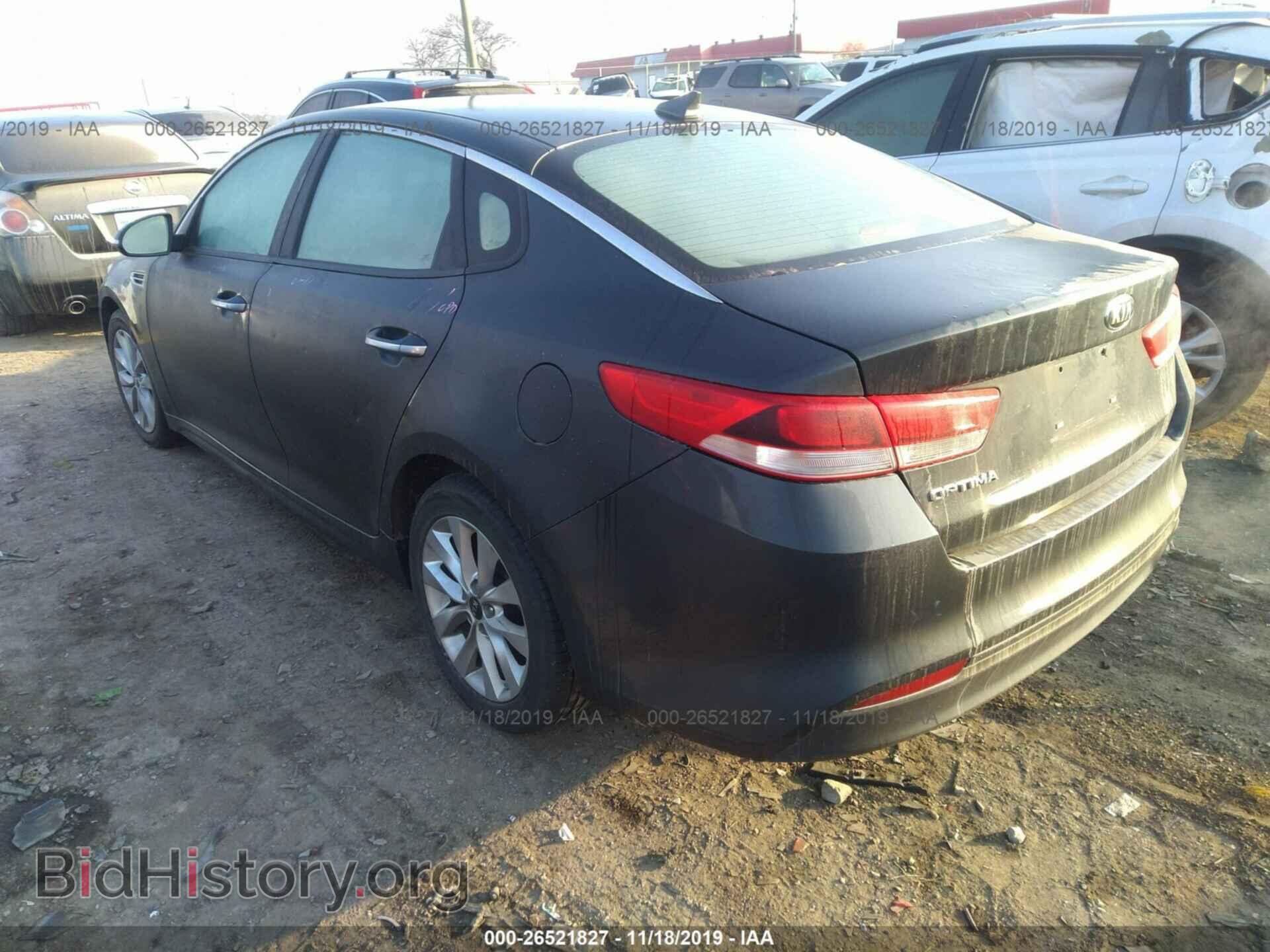 2016 KIA OPTIMA - VIN: 5XXGT4L34GG062111 - Фото 3