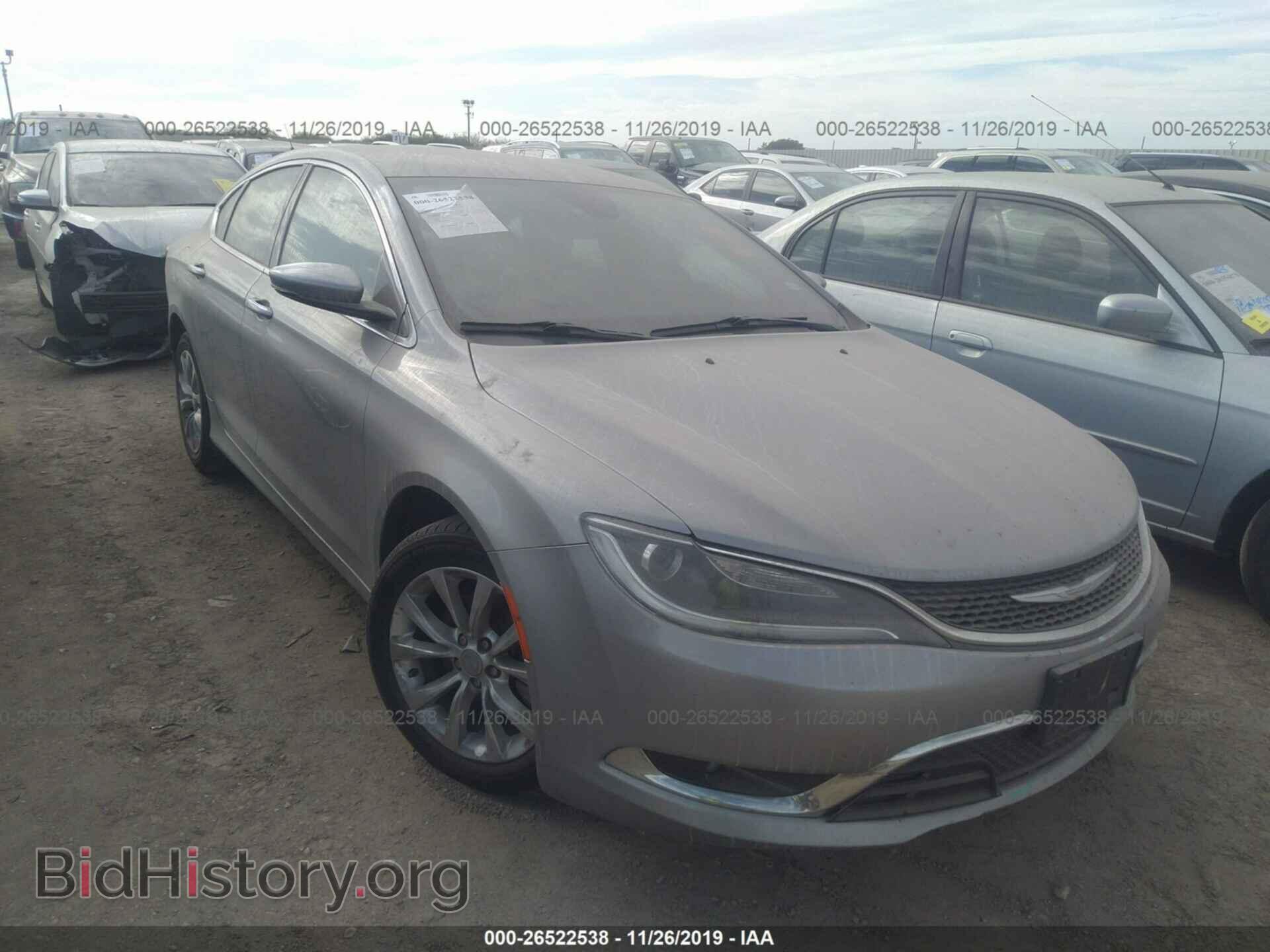 Photo 1C3CCCCB5FN599285 - CHRYSLER 200 2015
