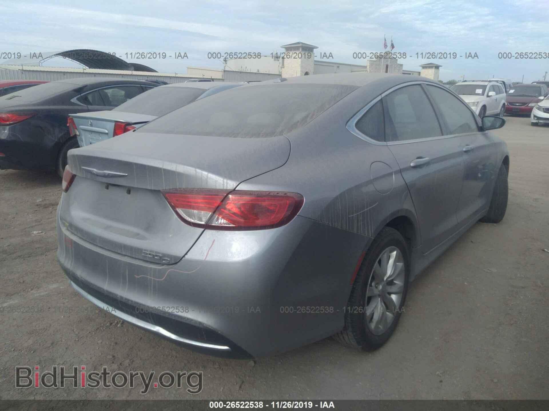 2015 CHRYSLER 200 - VIN: 1C3CCCCB5FN599285 - Фото 4