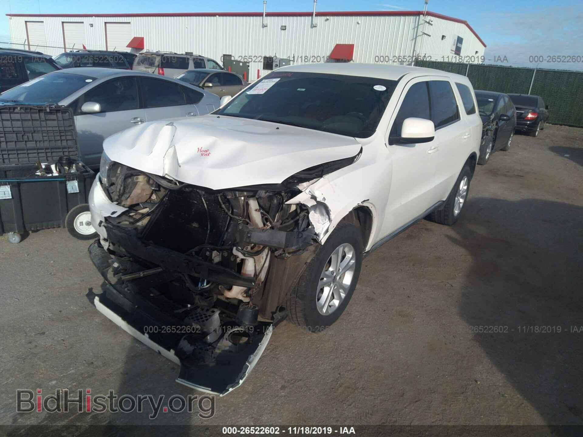 2012 DODGE DURANGO - VIN: 1C4RDHAG7CC247489 - Фото 2