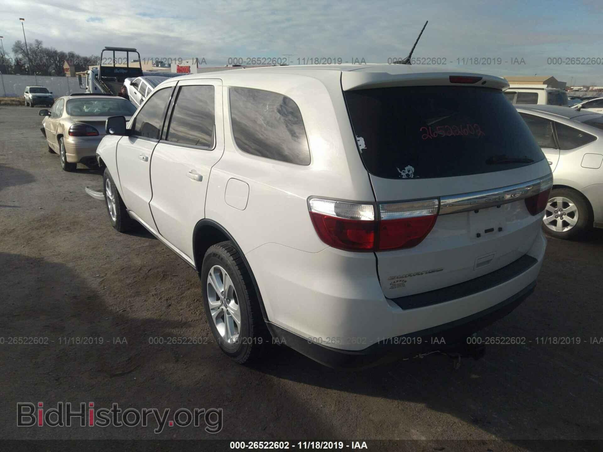 2012 DODGE DURANGO - VIN: 1C4RDHAG7CC247489 - Фото 3