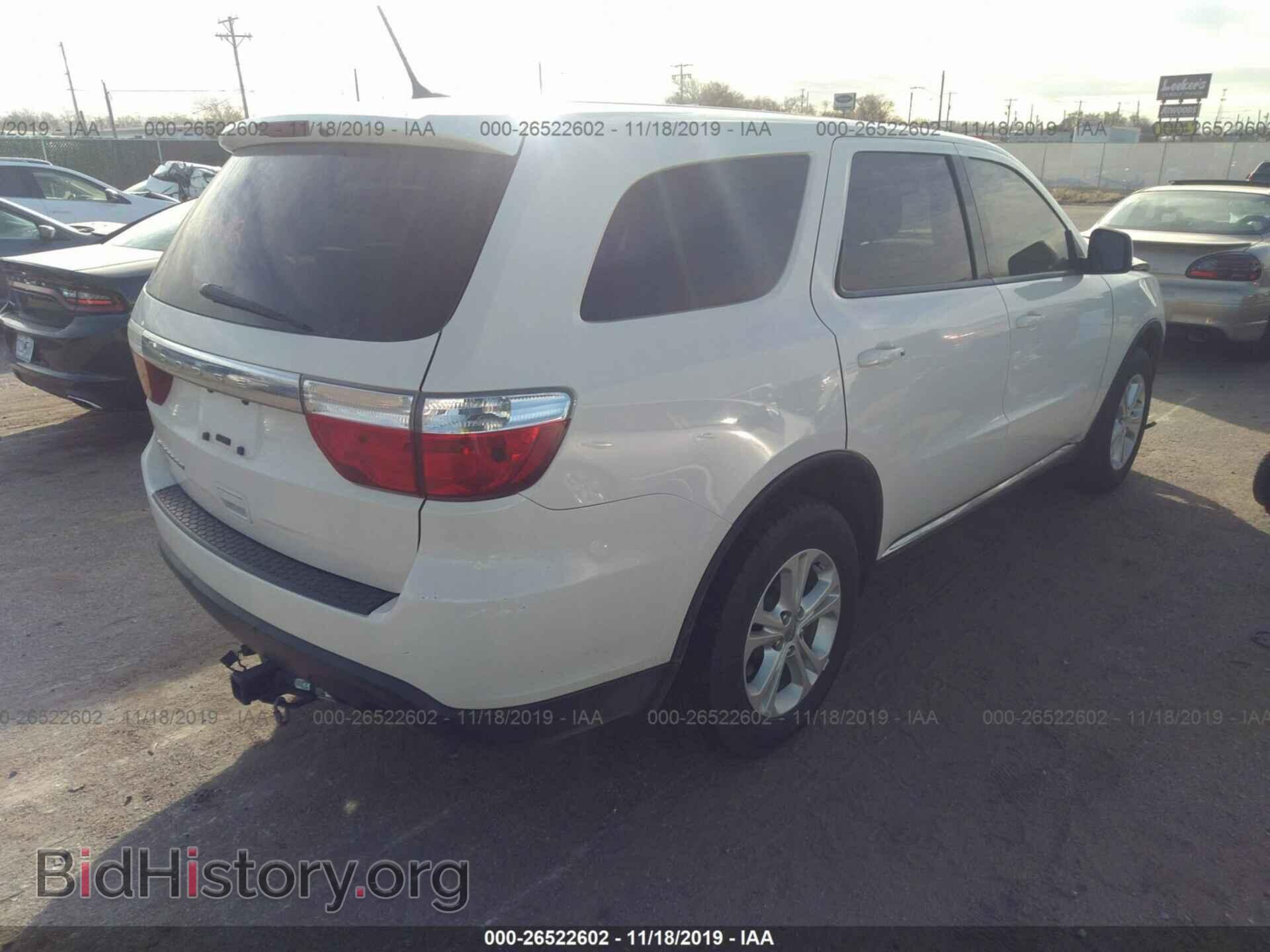 2012 DODGE DURANGO - VIN: 1C4RDHAG7CC247489 - Фото 4