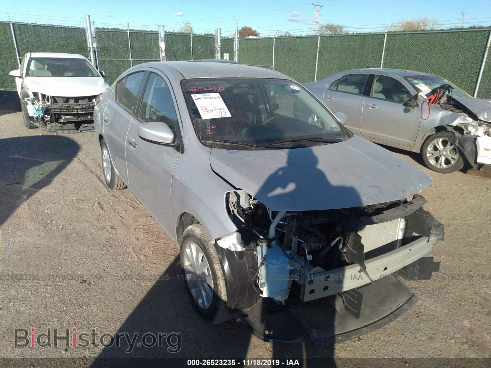 Фотография 3N1CN7AP3KL861104 - NISSAN VERSA 2019