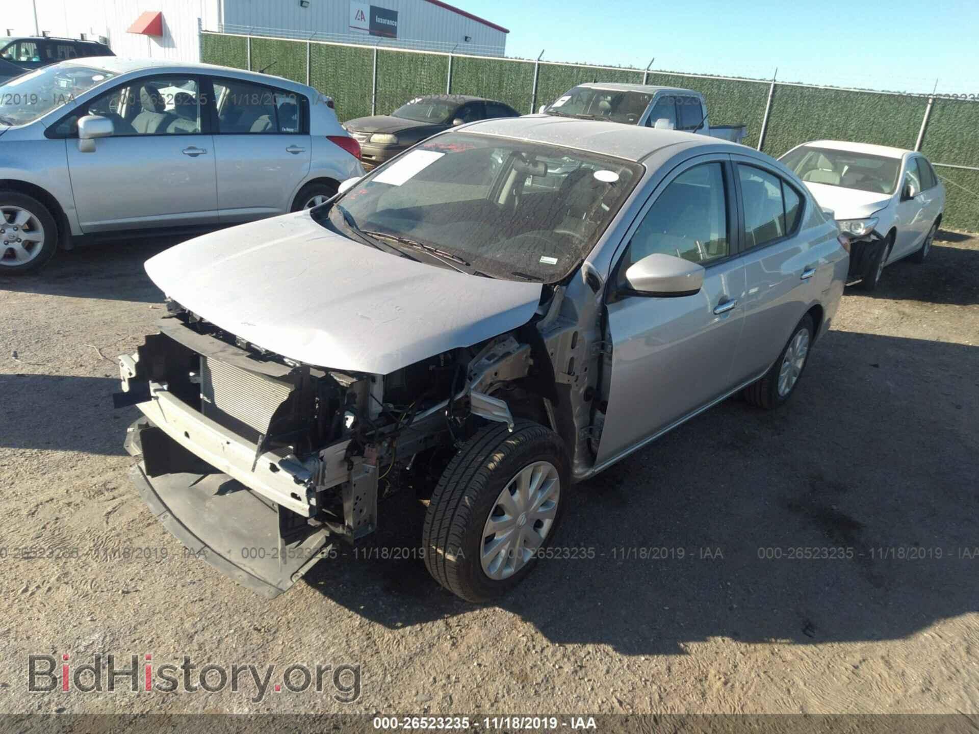2019 NISSAN VERSA - VIN: 3N1CN7AP3KL861104 - Фото 2