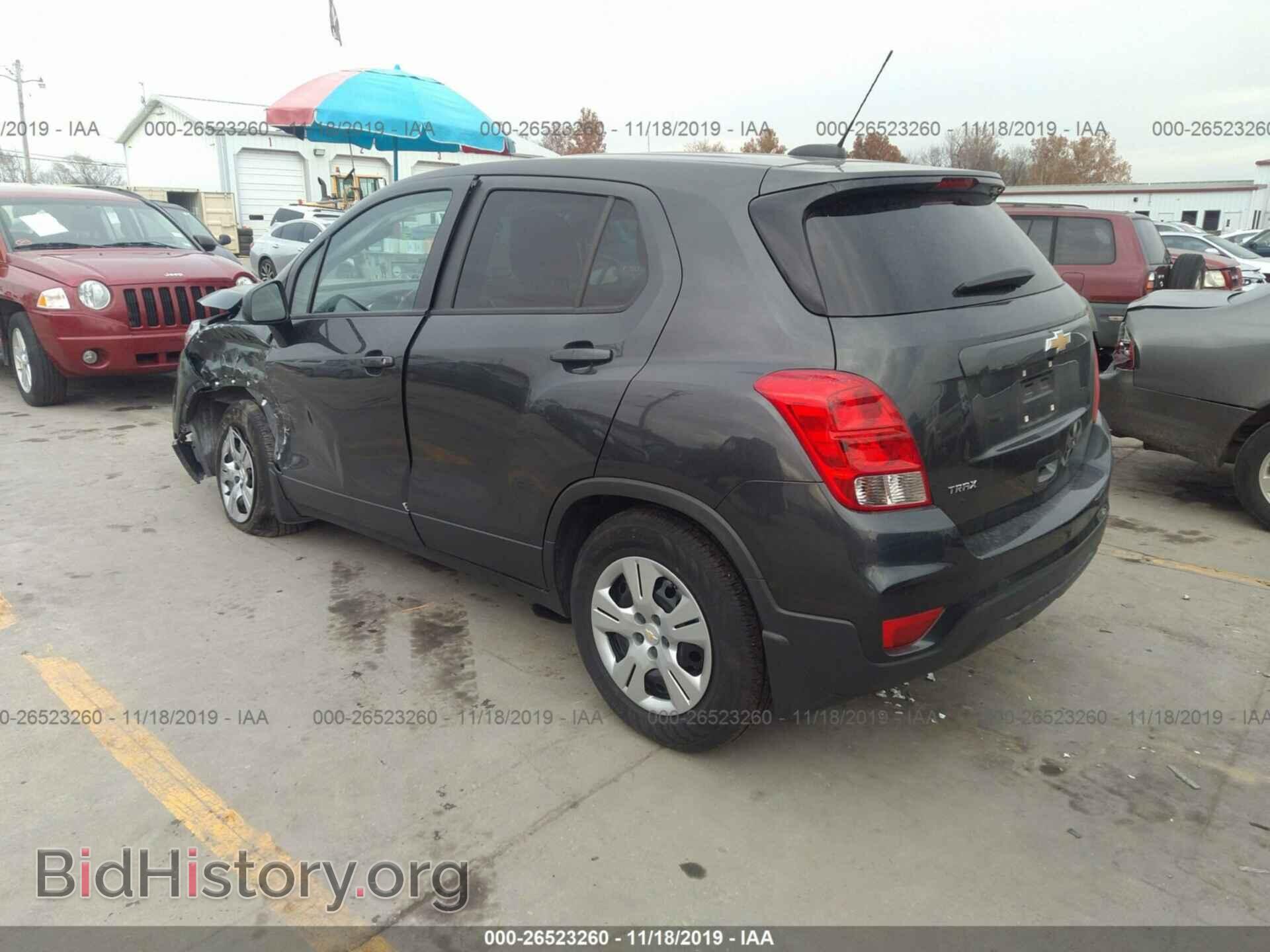 2019 CHEVROLET TRAX - VIN: 3GNCJKSB3KL167194 - Фото 3