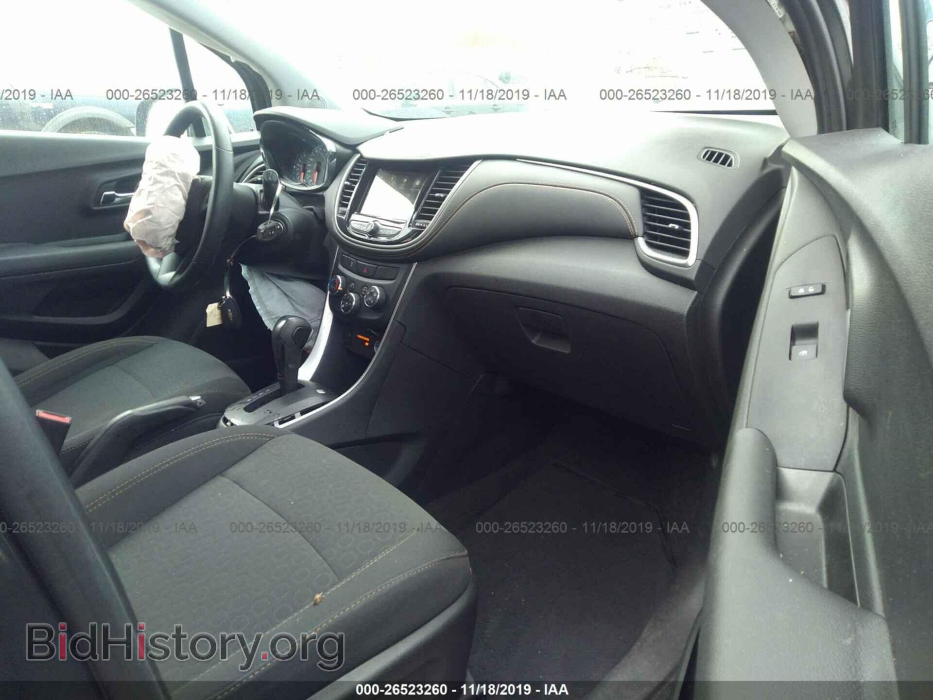 2019 CHEVROLET TRAX - VIN: 3GNCJKSB3KL167194 - Фото 5