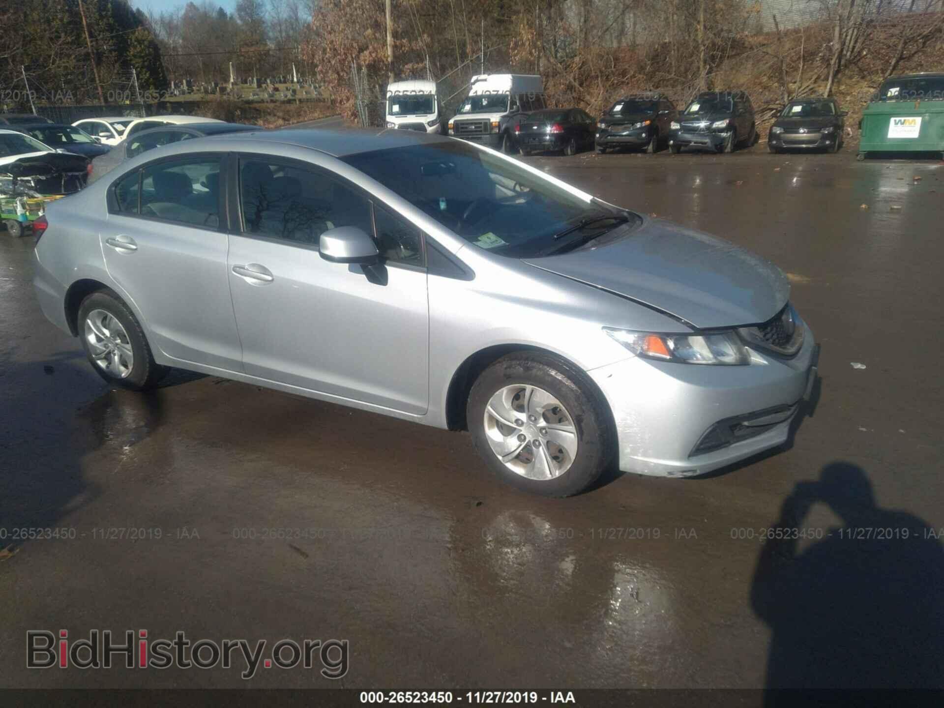 Фотография 2HGFB2F50DH538588 - HONDA CIVIC 2013